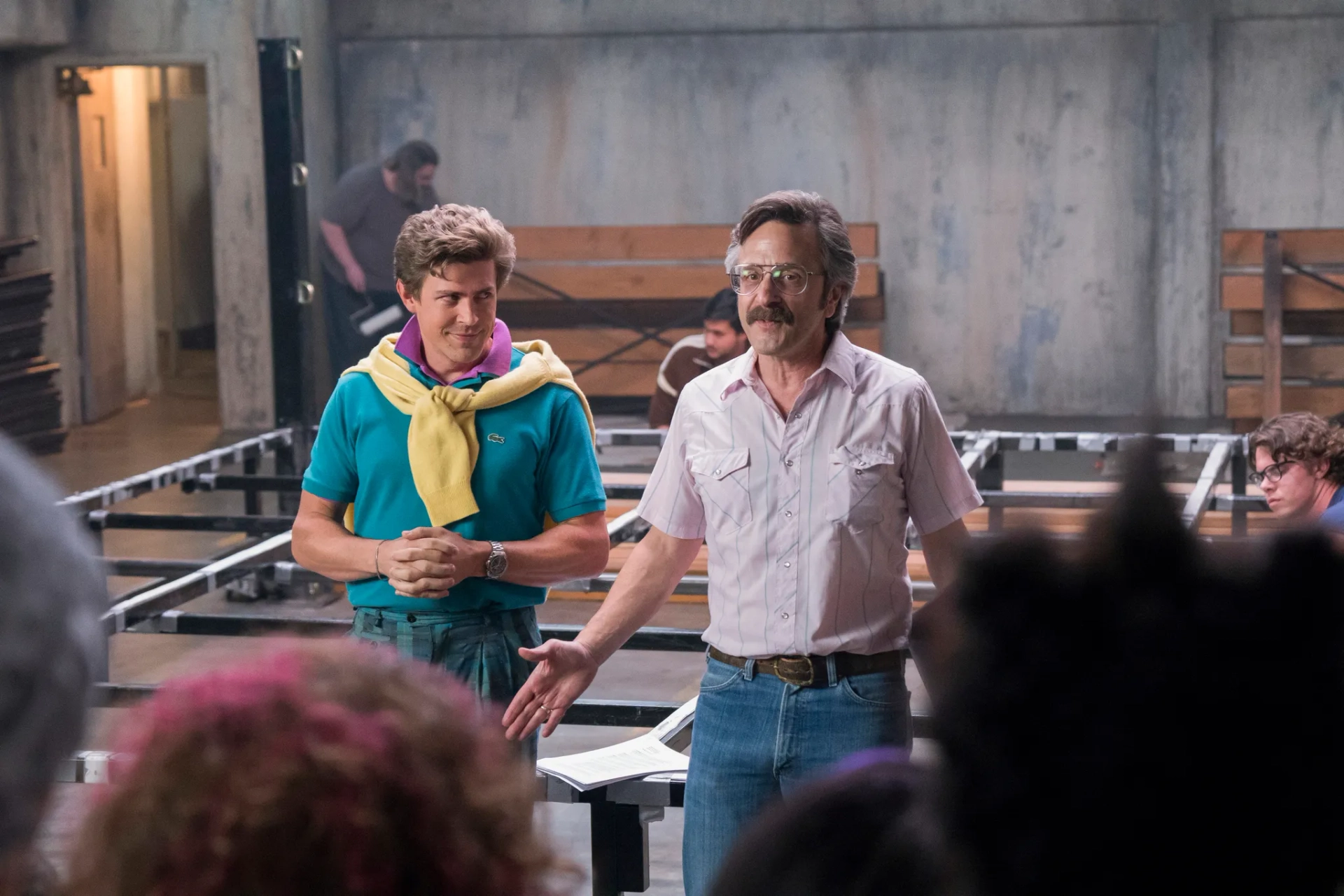 Marc Maron and Christopher Lowell in GLOW (2017)