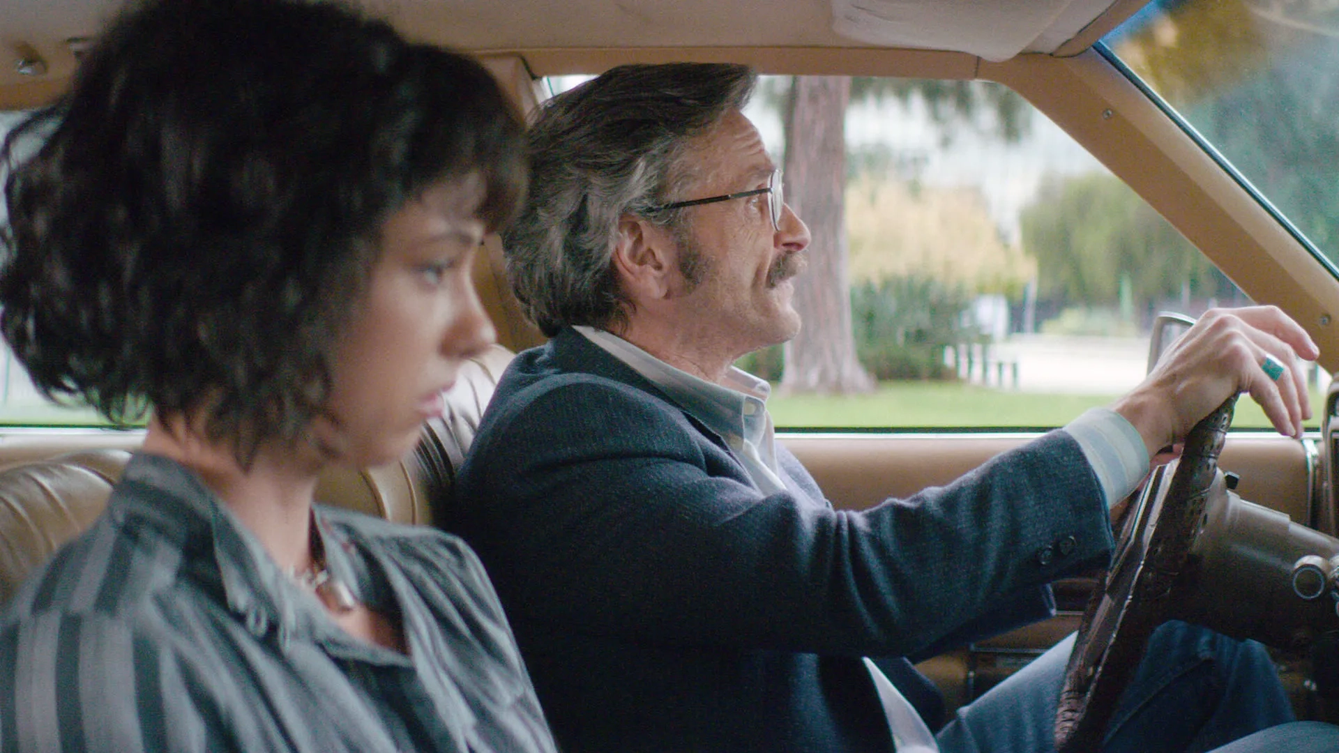 Marc Maron and Britt Baron in GLOW (2017)