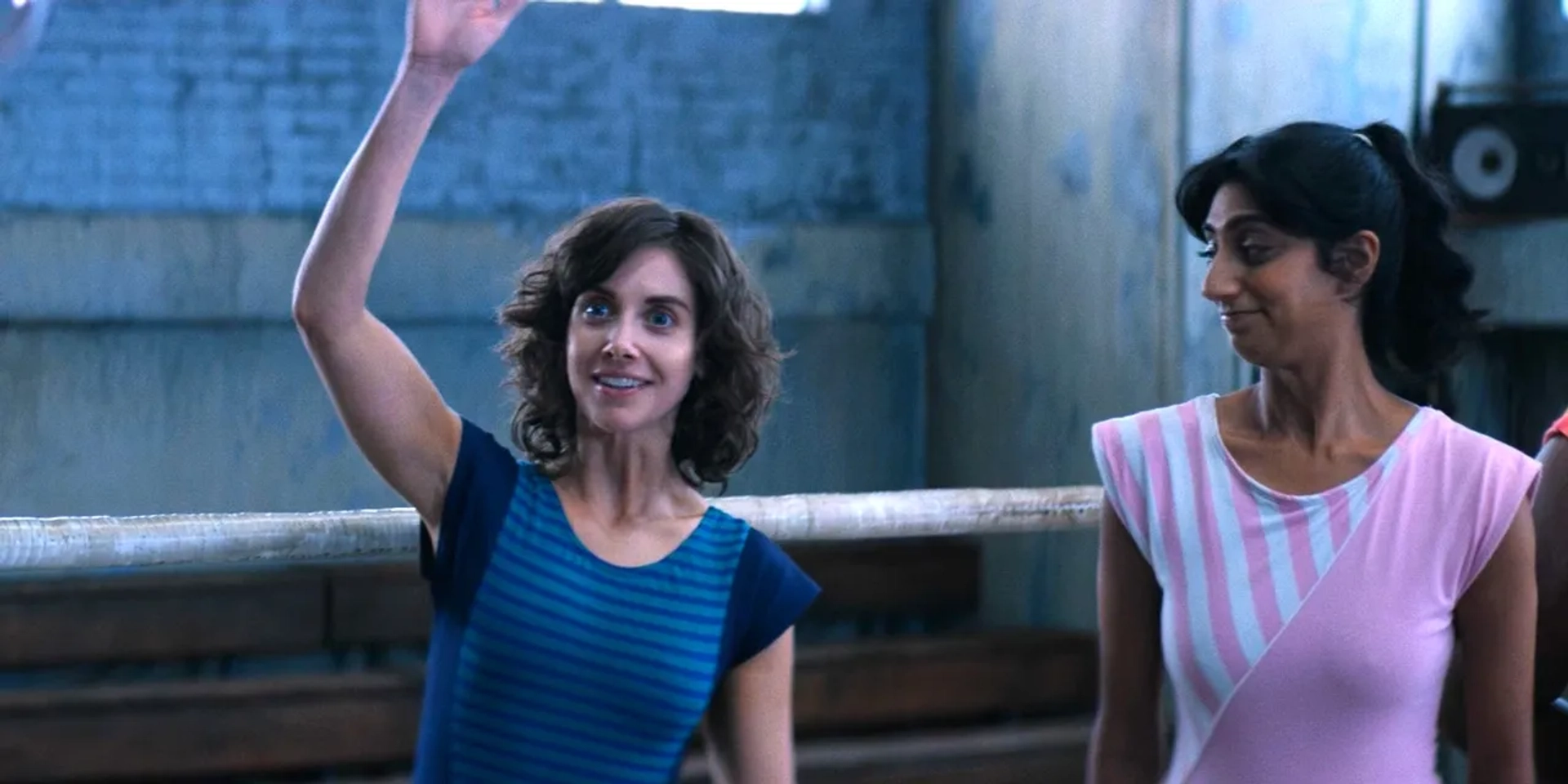 Alison Brie and Sunita Mani in GLOW (2017)