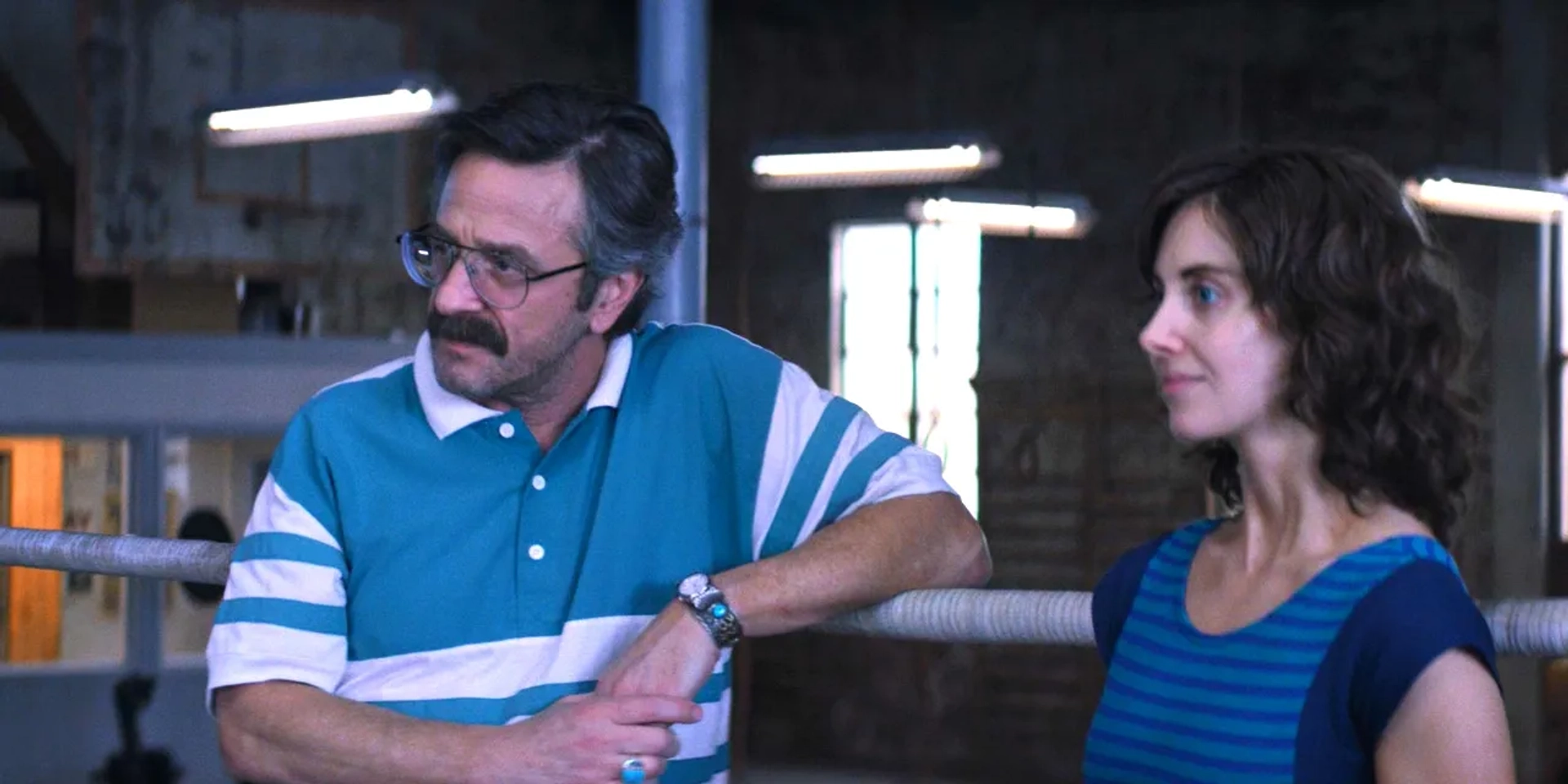 Marc Maron and Alison Brie in GLOW (2017)