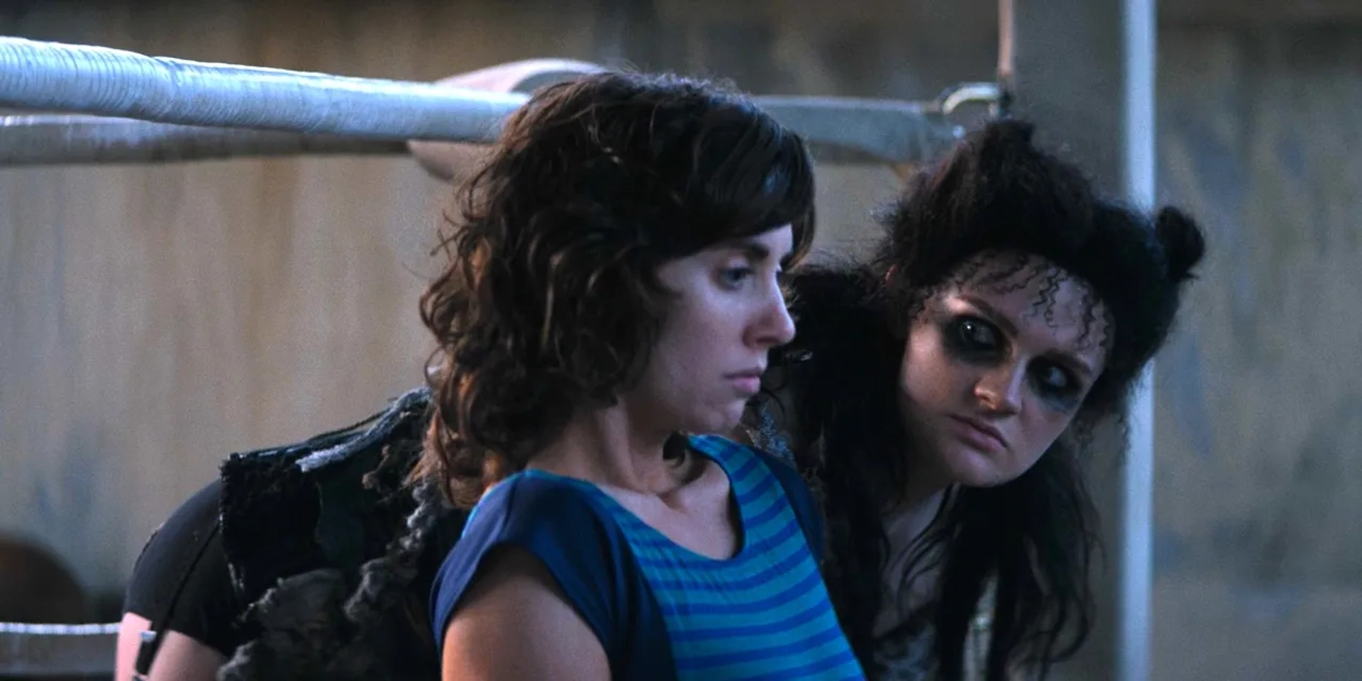 Alison Brie and Gayle Rankin in GLOW (2017)