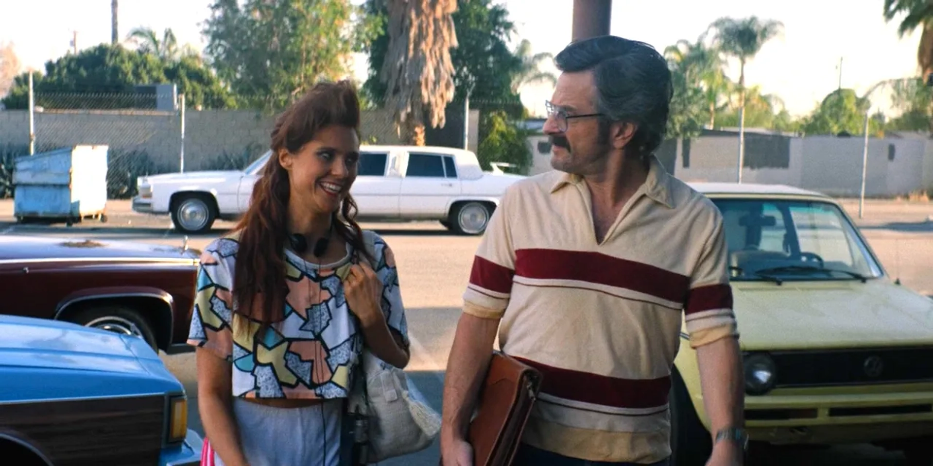 Marc Maron and Kate Nash in GLOW (2017)