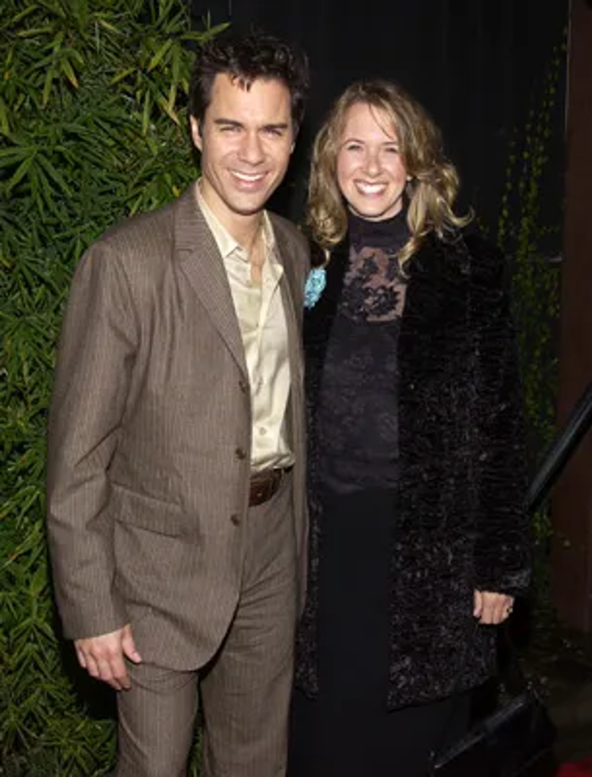 Eric McCormack and Janet Holden at an event for Will & Grace (1998)