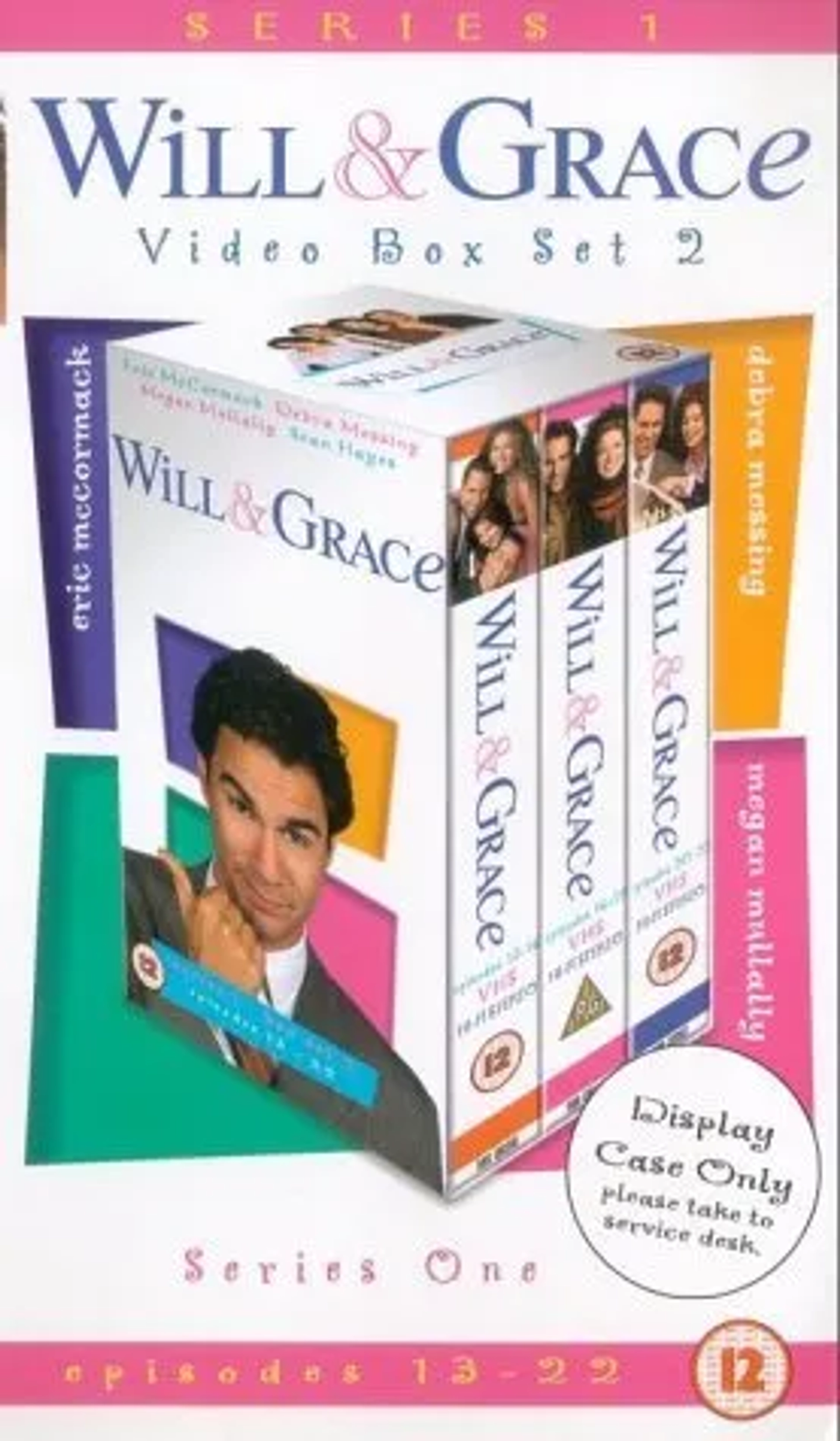 Sean Hayes, Eric McCormack, Debra Messing, and Megan Mullally in Will & Grace (1998)