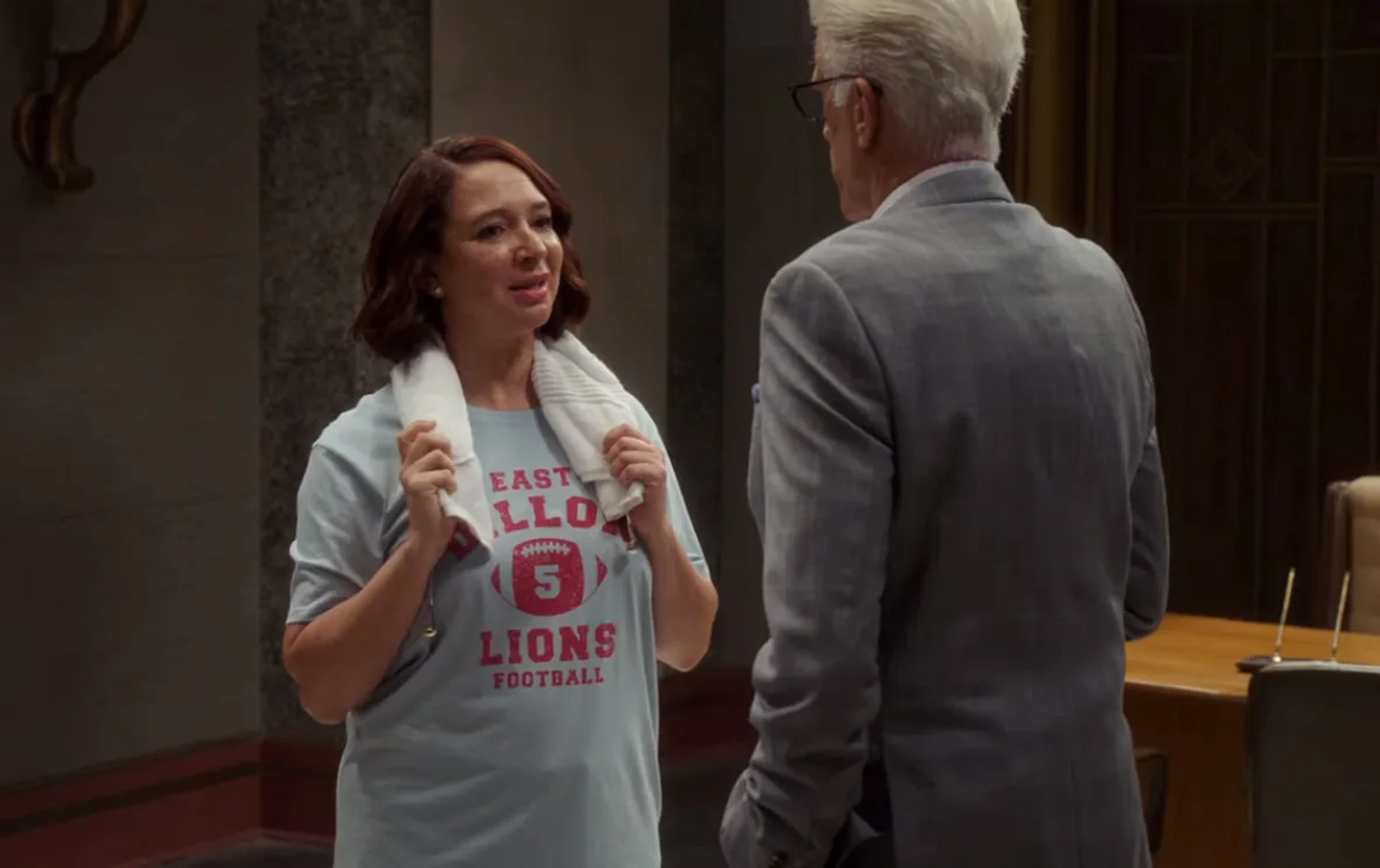 Ted Danson and Maya Rudolph in The Good Place: Whenever You're Ready (2020)