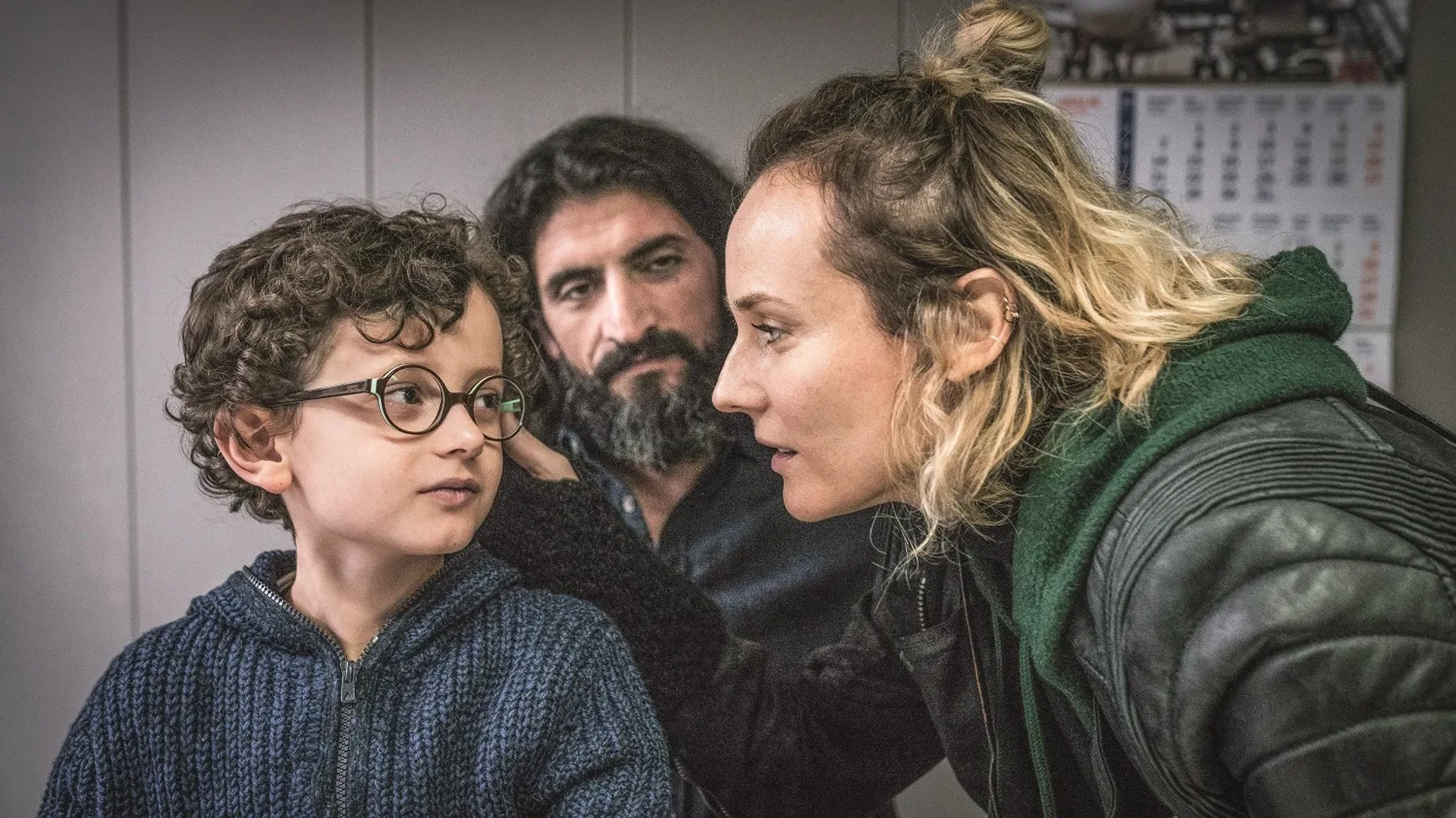 Diane Kruger, Numan Acar, and Rafael Santana in In the Fade (2017)