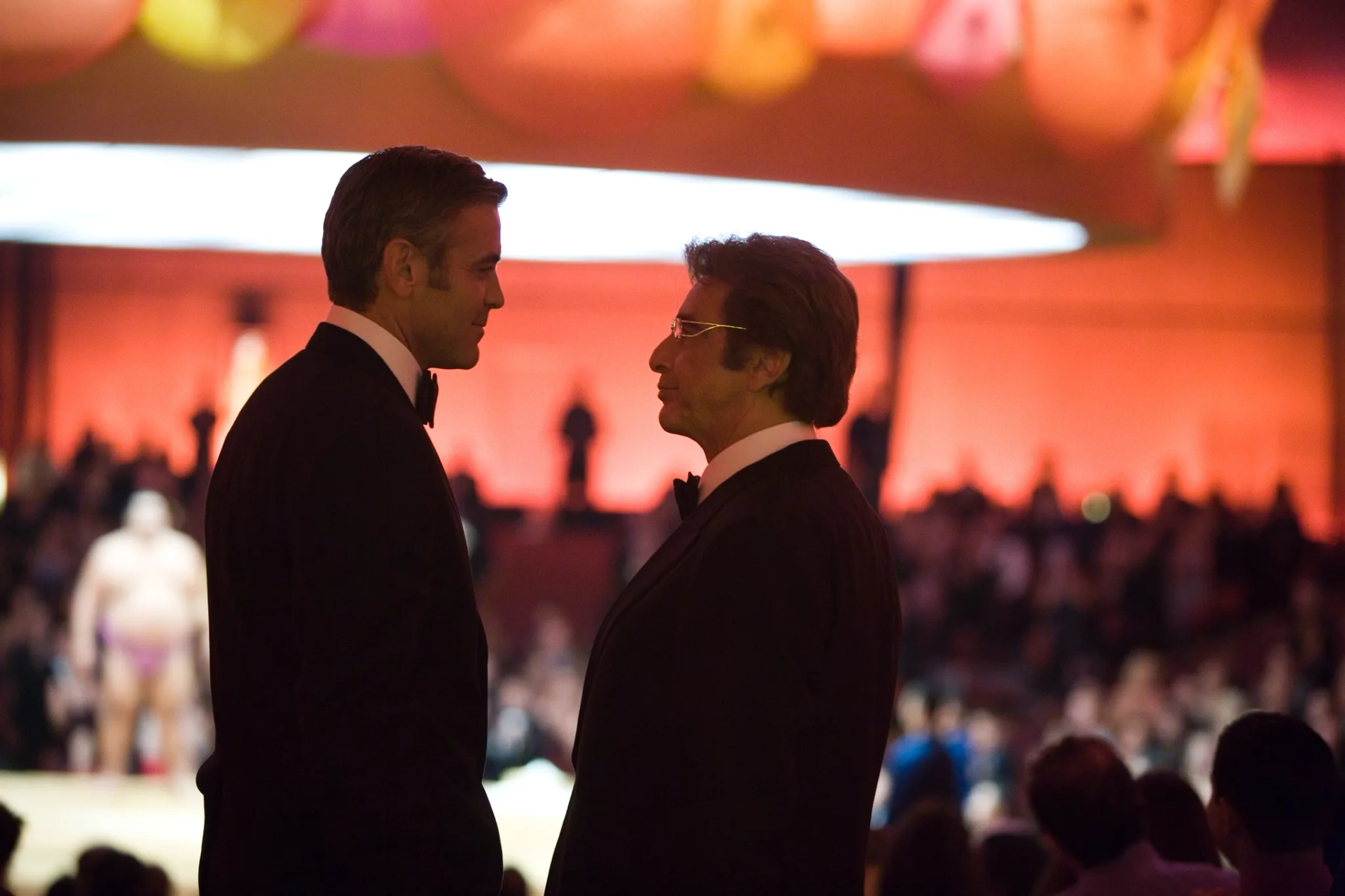 George Clooney and Al Pacino in Ocean's Thirteen (2007)