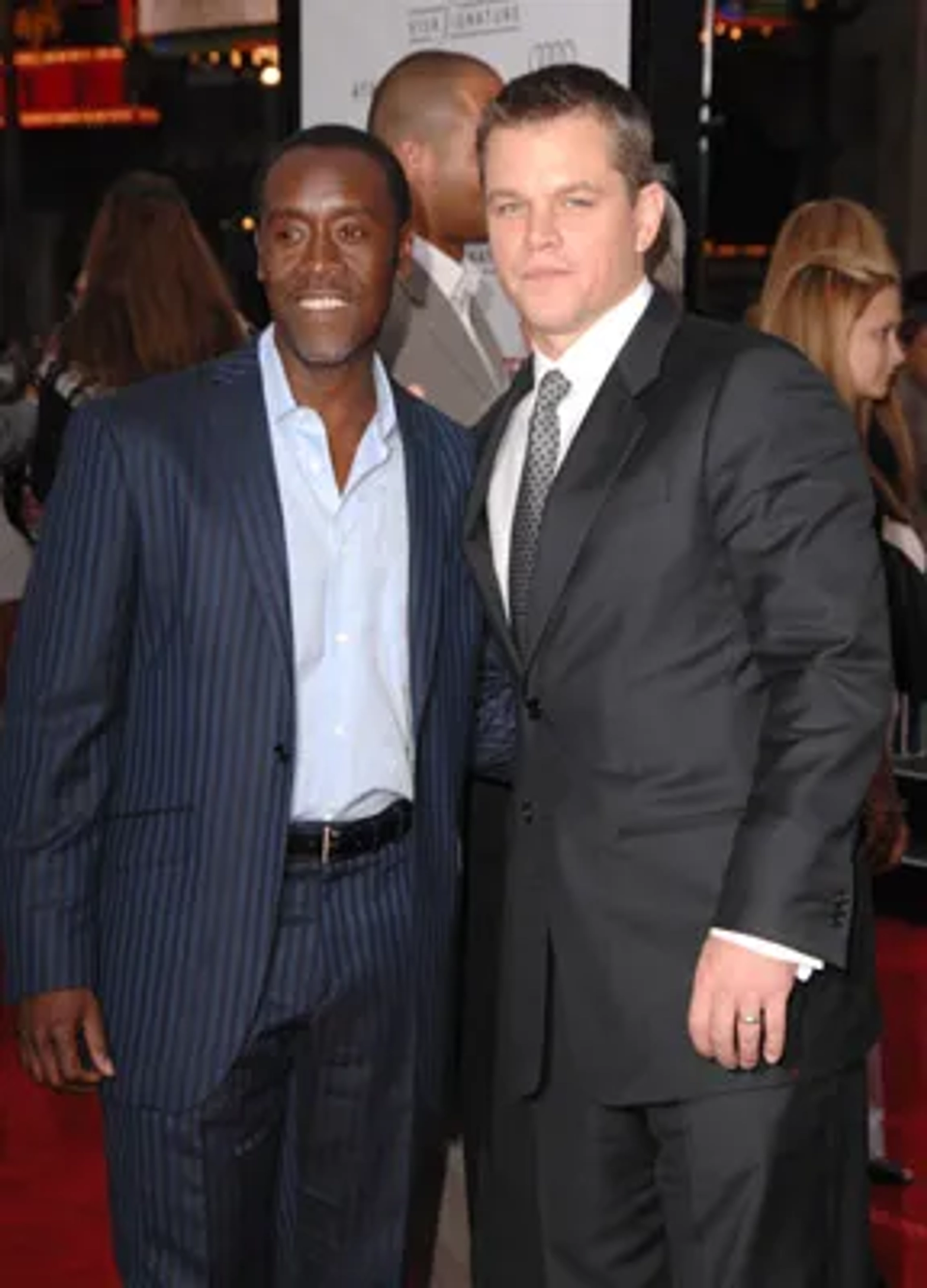 Don Cheadle and Matt Damon at an event for Ocean's Thirteen (2007)