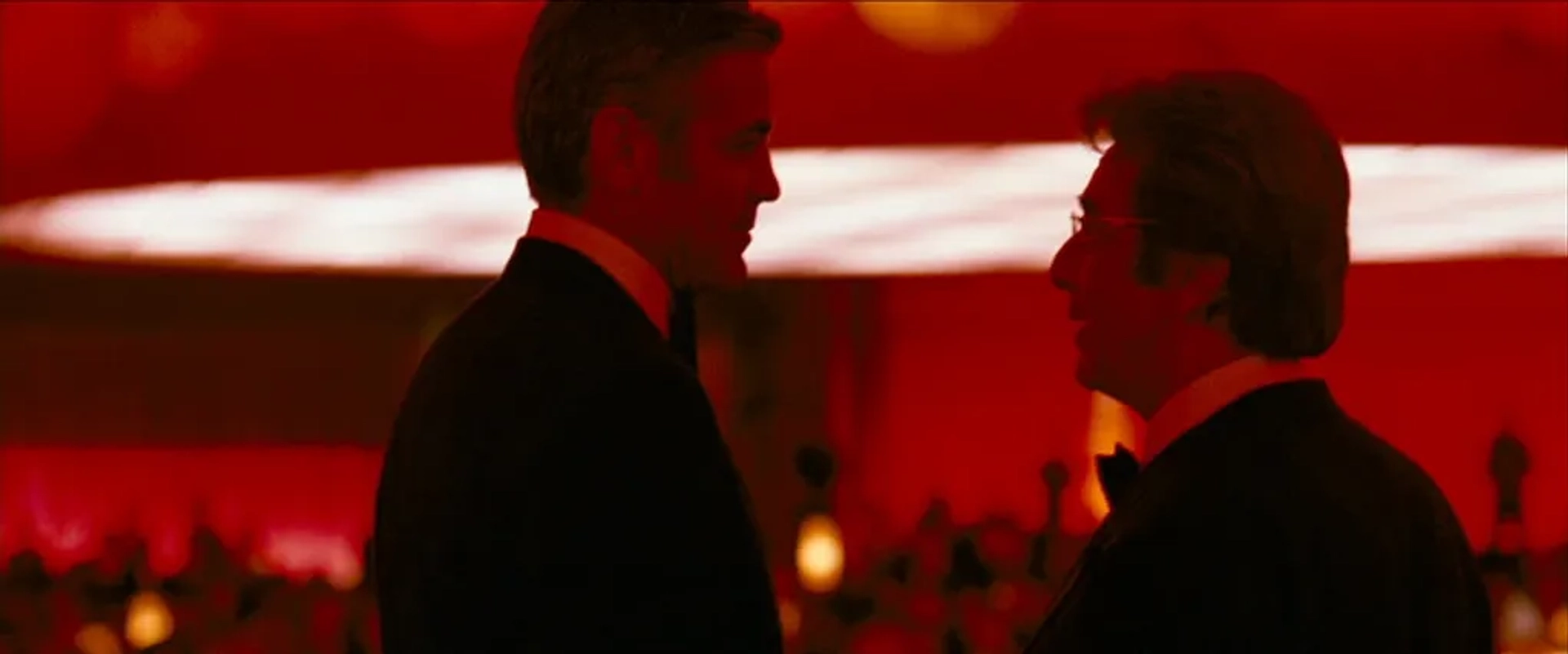 George Clooney and Al Pacino in Ocean's Thirteen (2007)