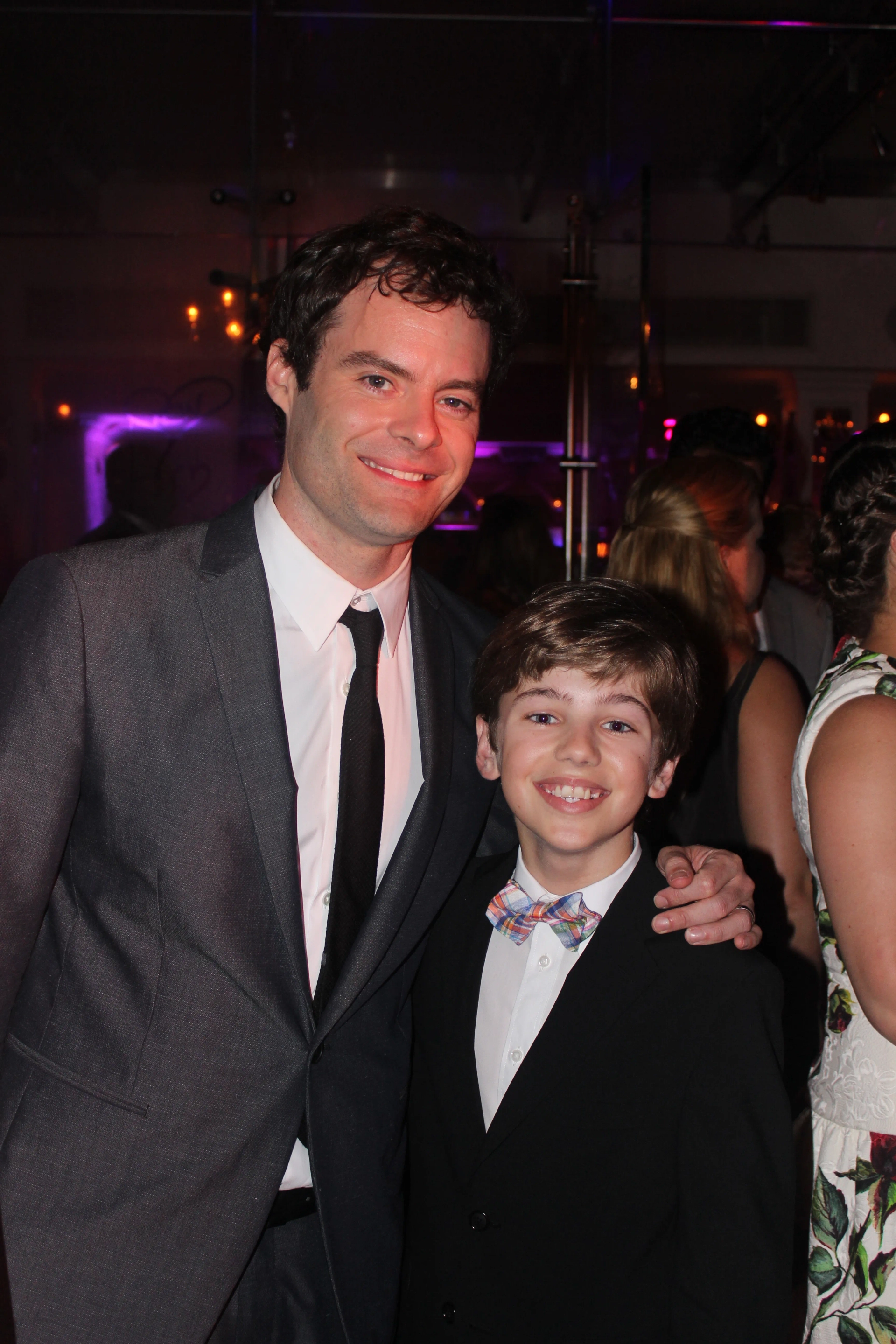 Bill Hader and Evan Brinkman @ Red Carpet & Premier of TRAINWRECK