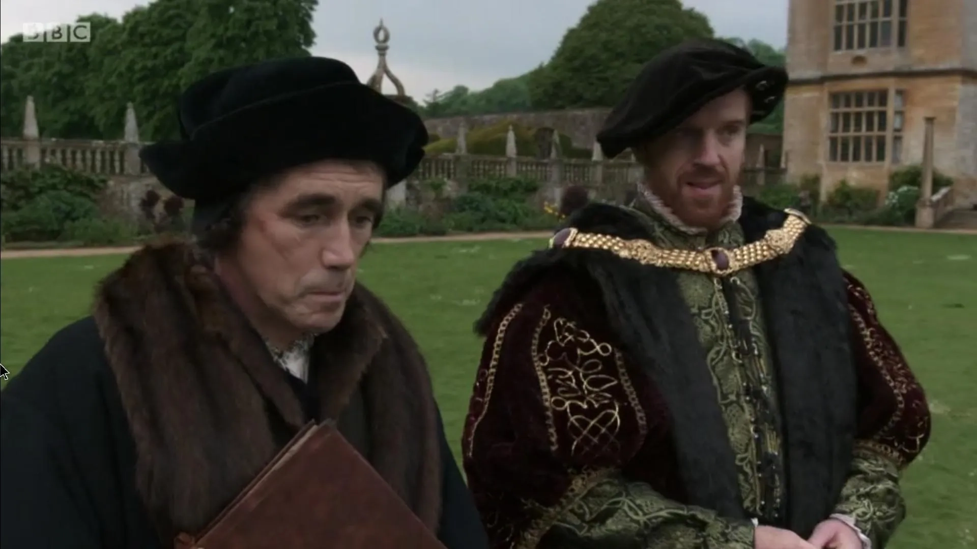 Damian Lewis and Mark Rylance in Wolf Hall (2015)