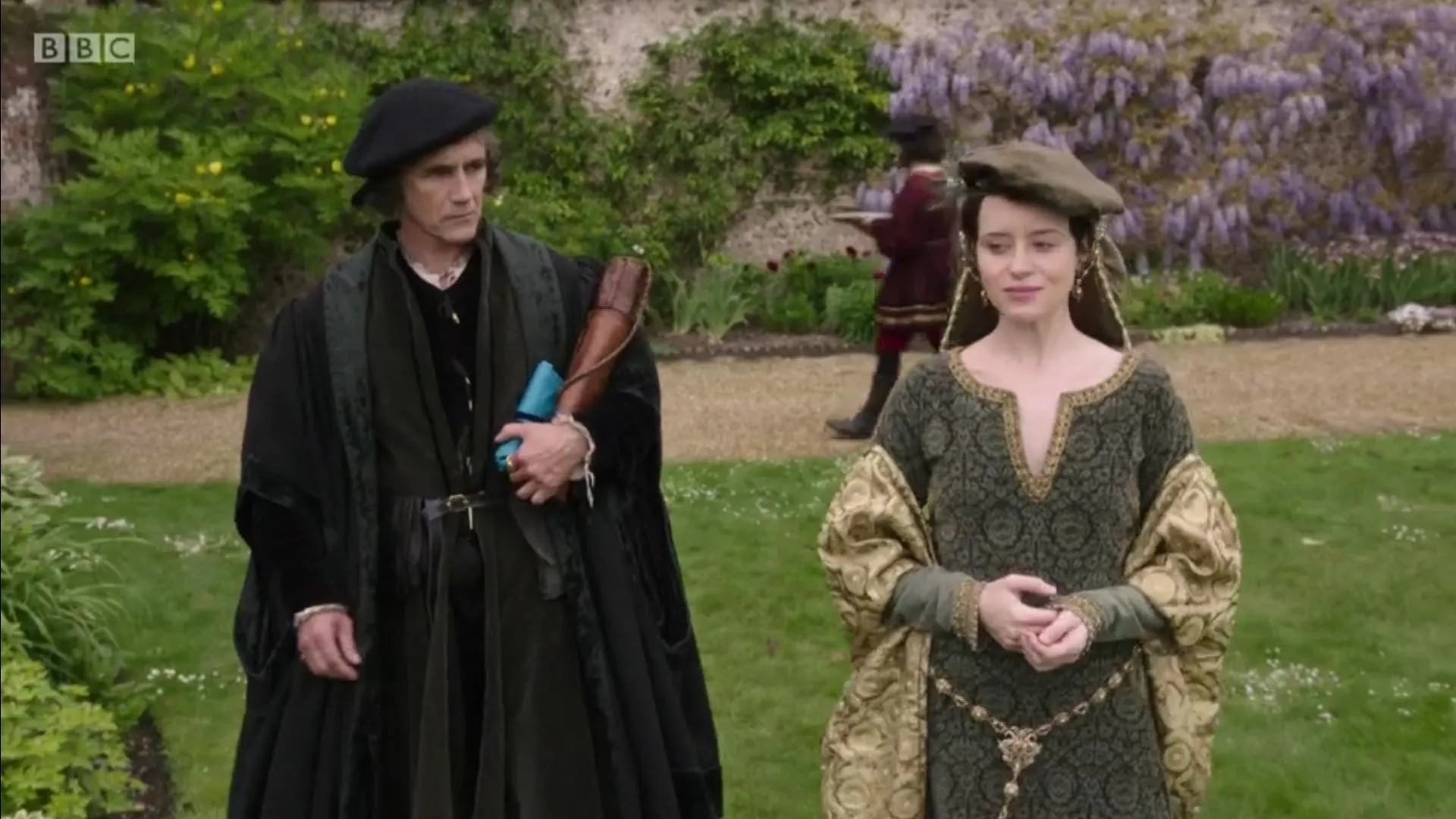 Mark Rylance and Claire Foy in Wolf Hall (2015)