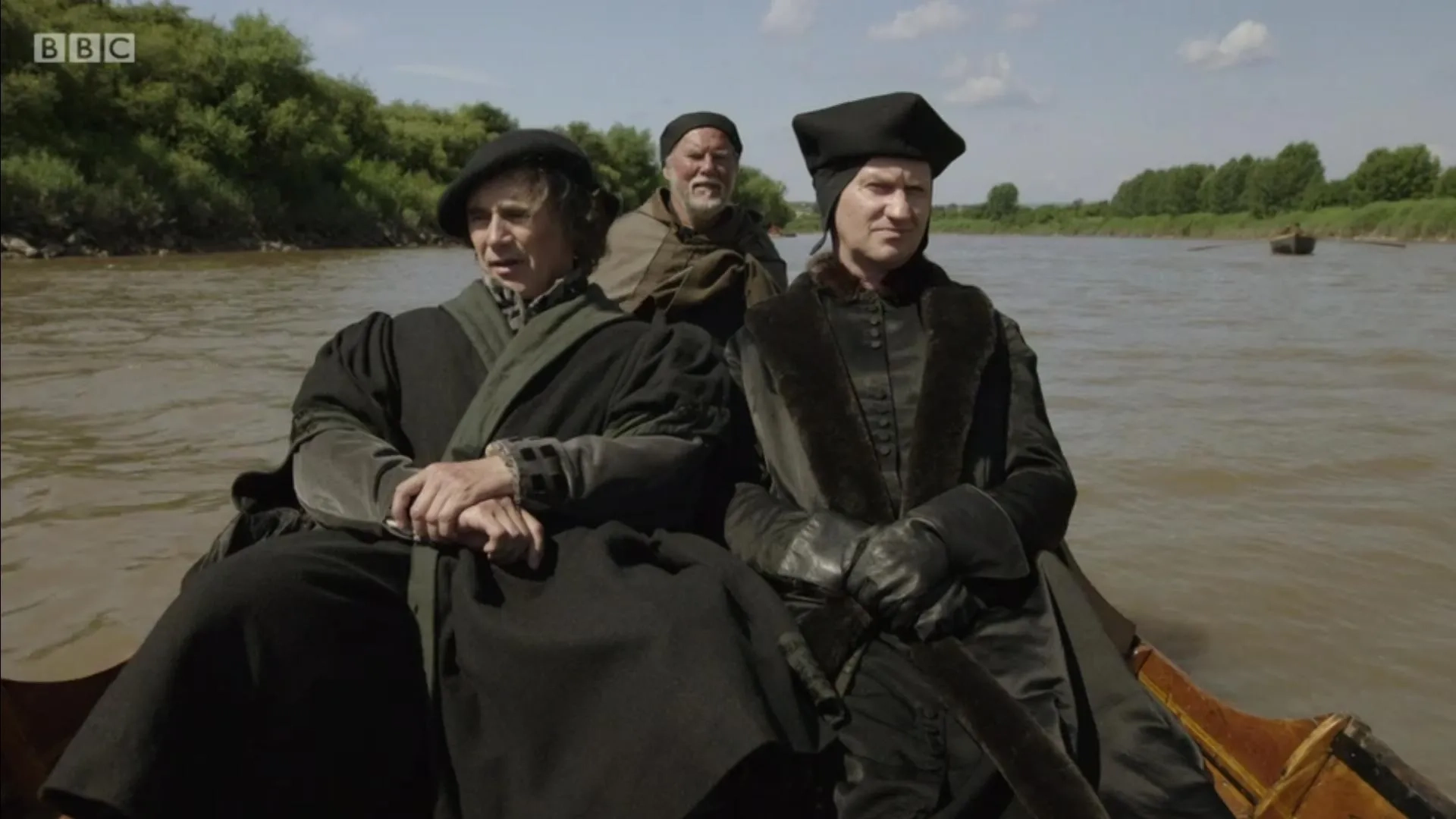 Mark Gatiss and Mark Rylance in Wolf Hall (2015)