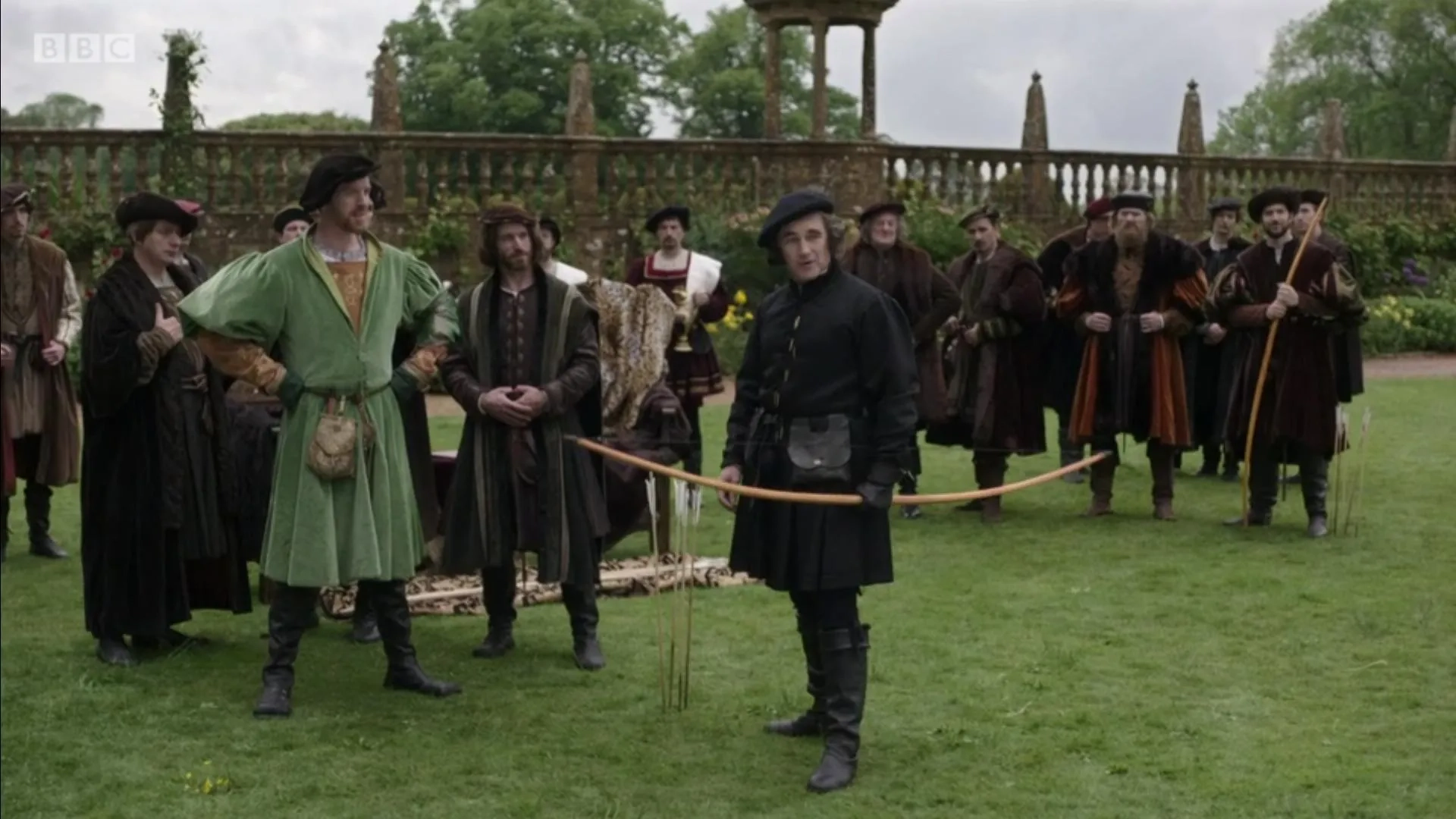 Damian Lewis and Mark Rylance in Wolf Hall (2015)