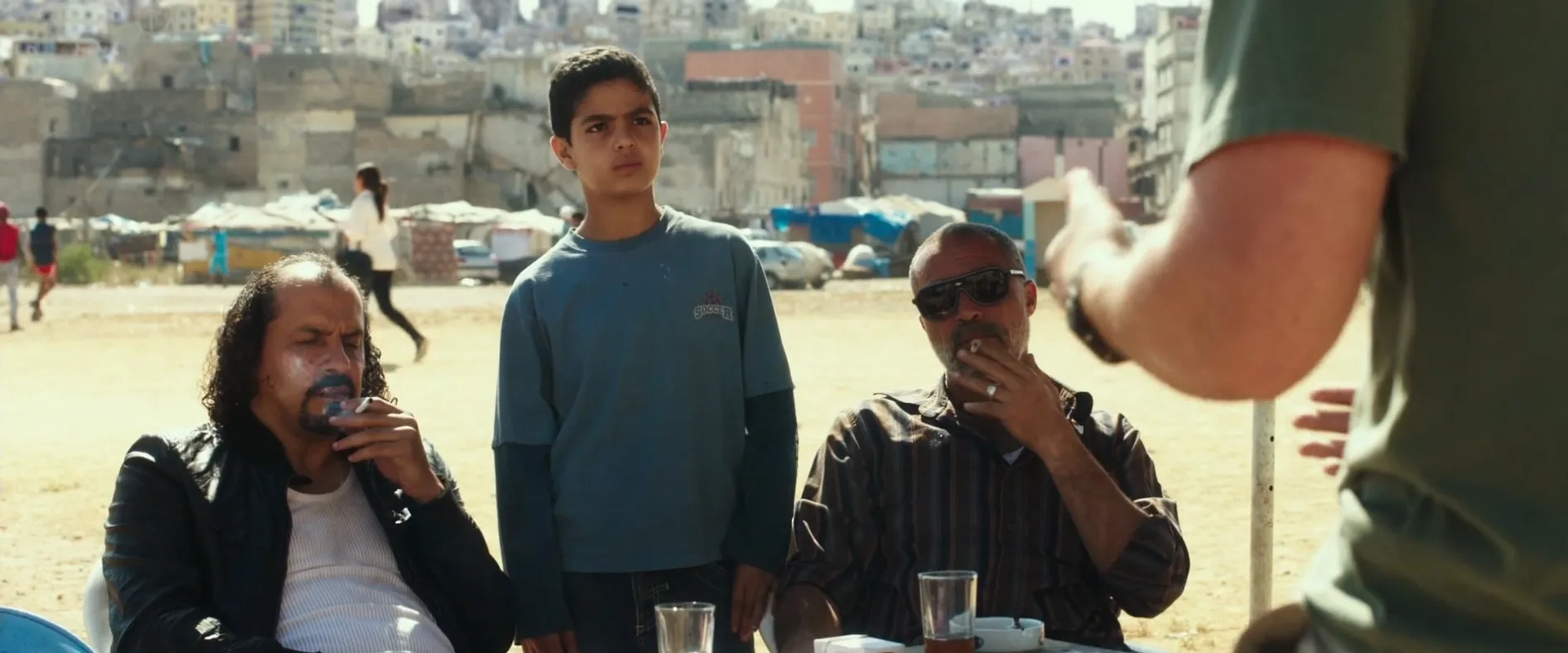 Mansour Badri, Mosa Omari, and Mohammed Omari in War Dogs (2016)