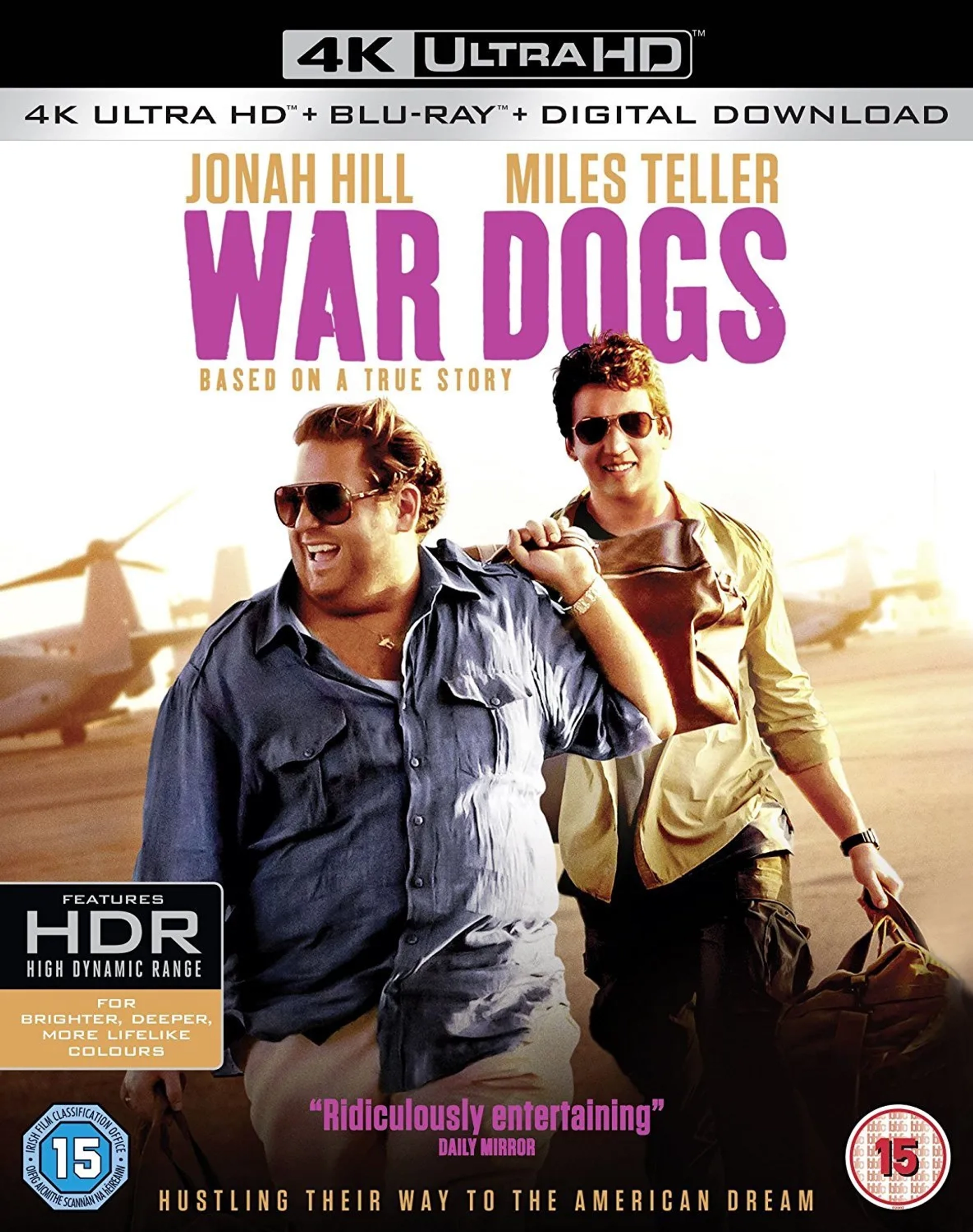 Jonah Hill and Miles Teller in War Dogs (2016)