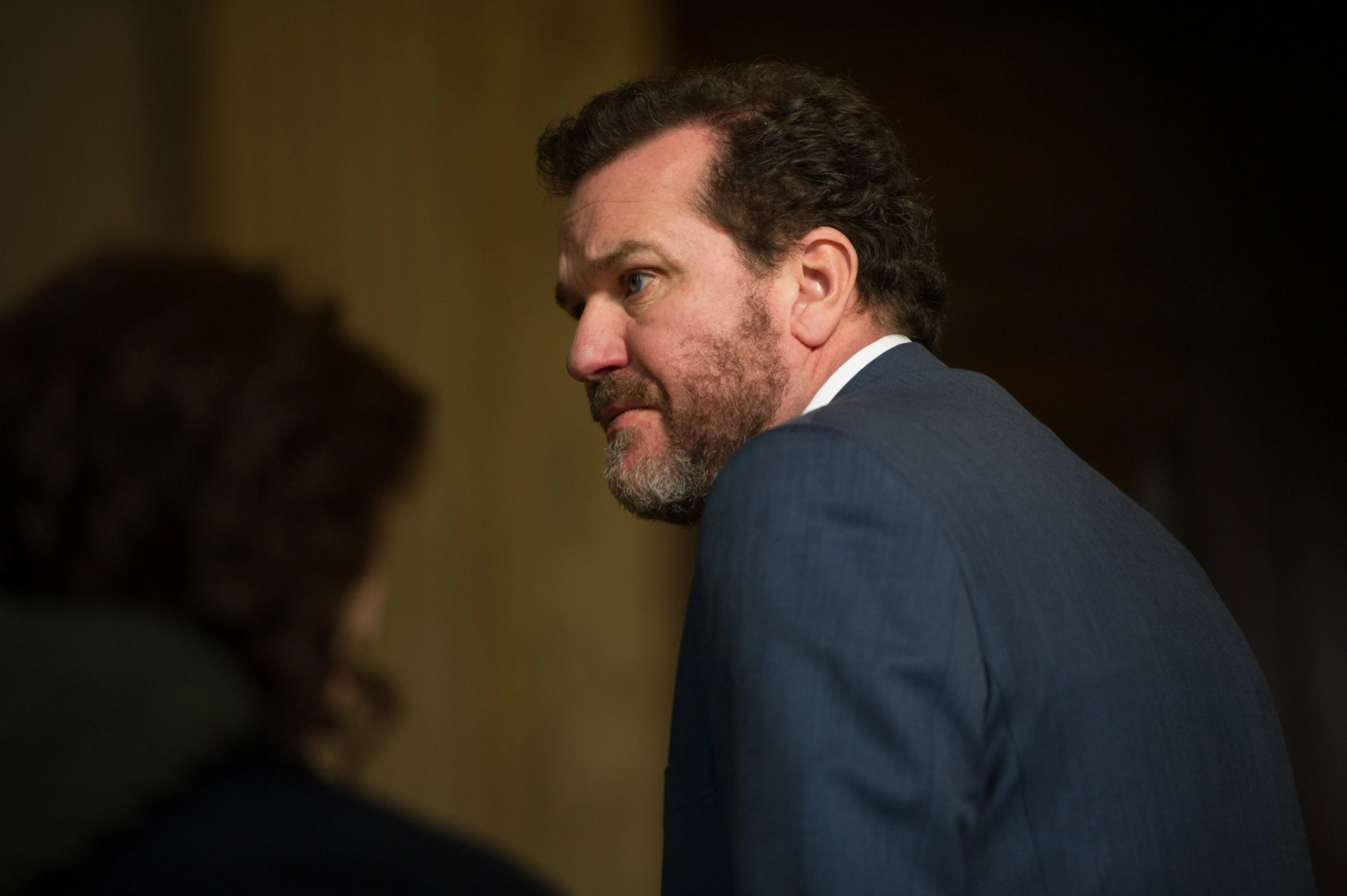 Douglas Hodge and Olivia Colman in The Night Manager (2016)