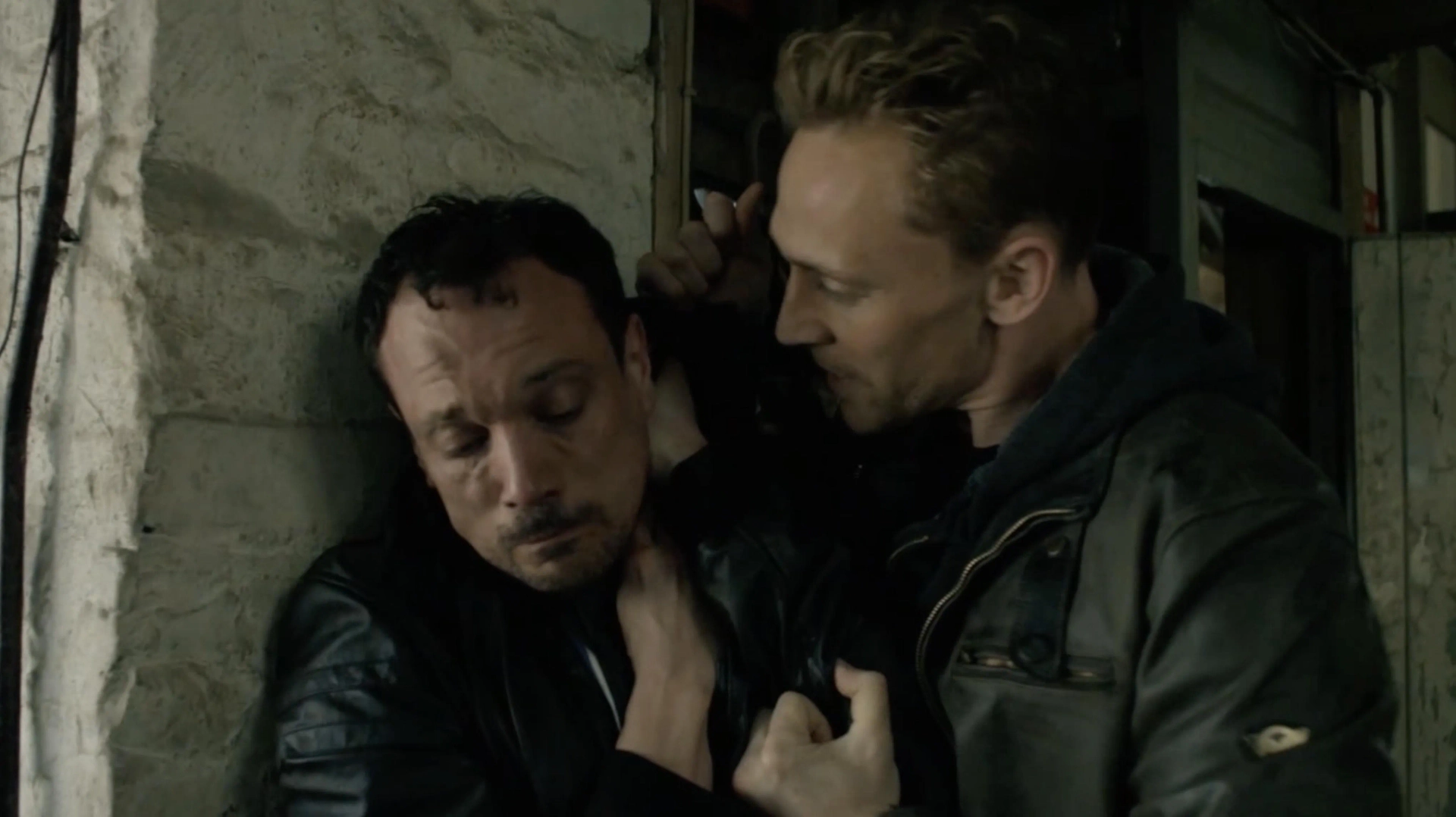 Duncan Pow and Tom Hiddleston in The Night Manager