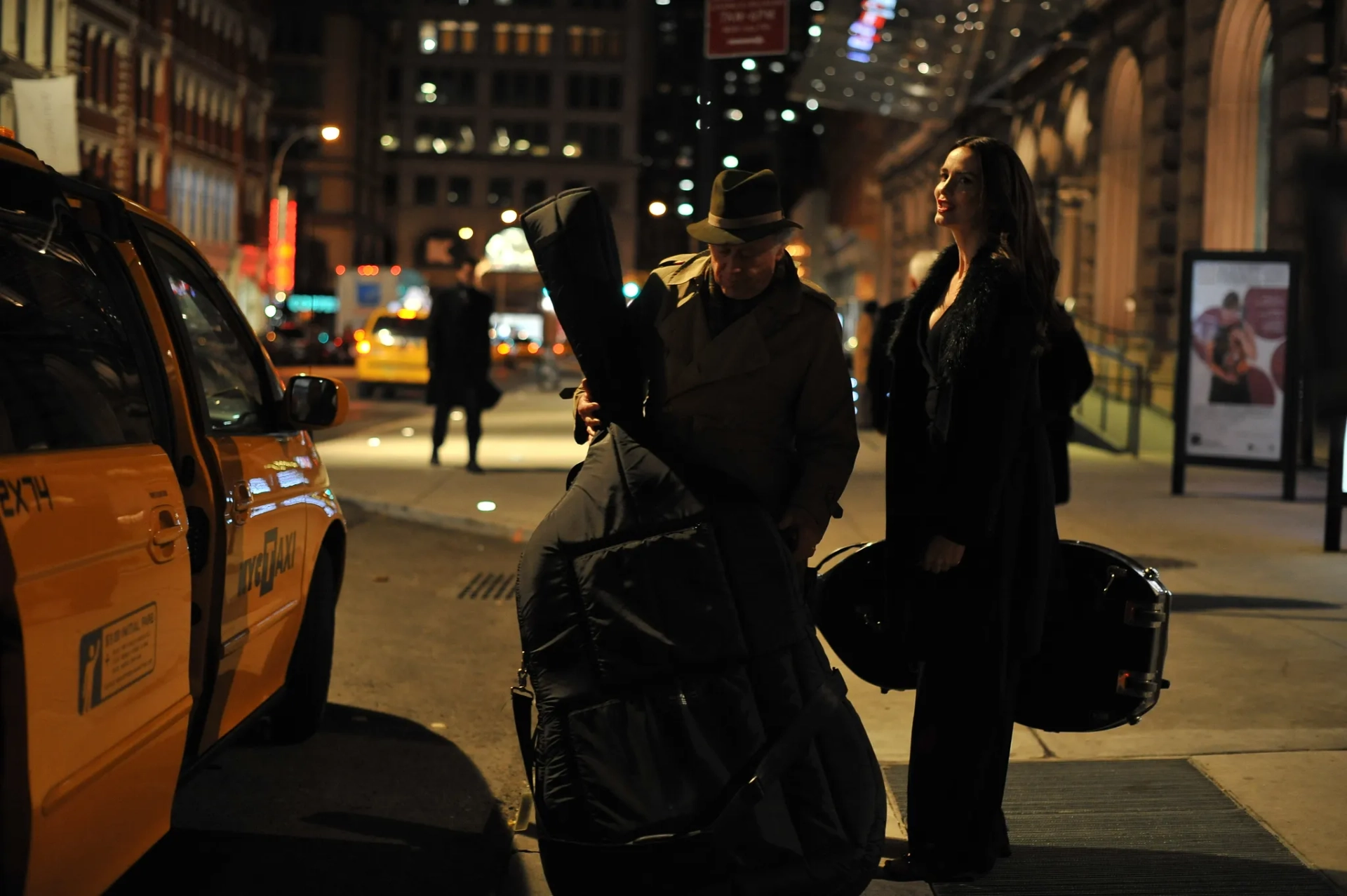 Wallace Shawn and Saffron Burrows in Mozart in the Jungle (2014)