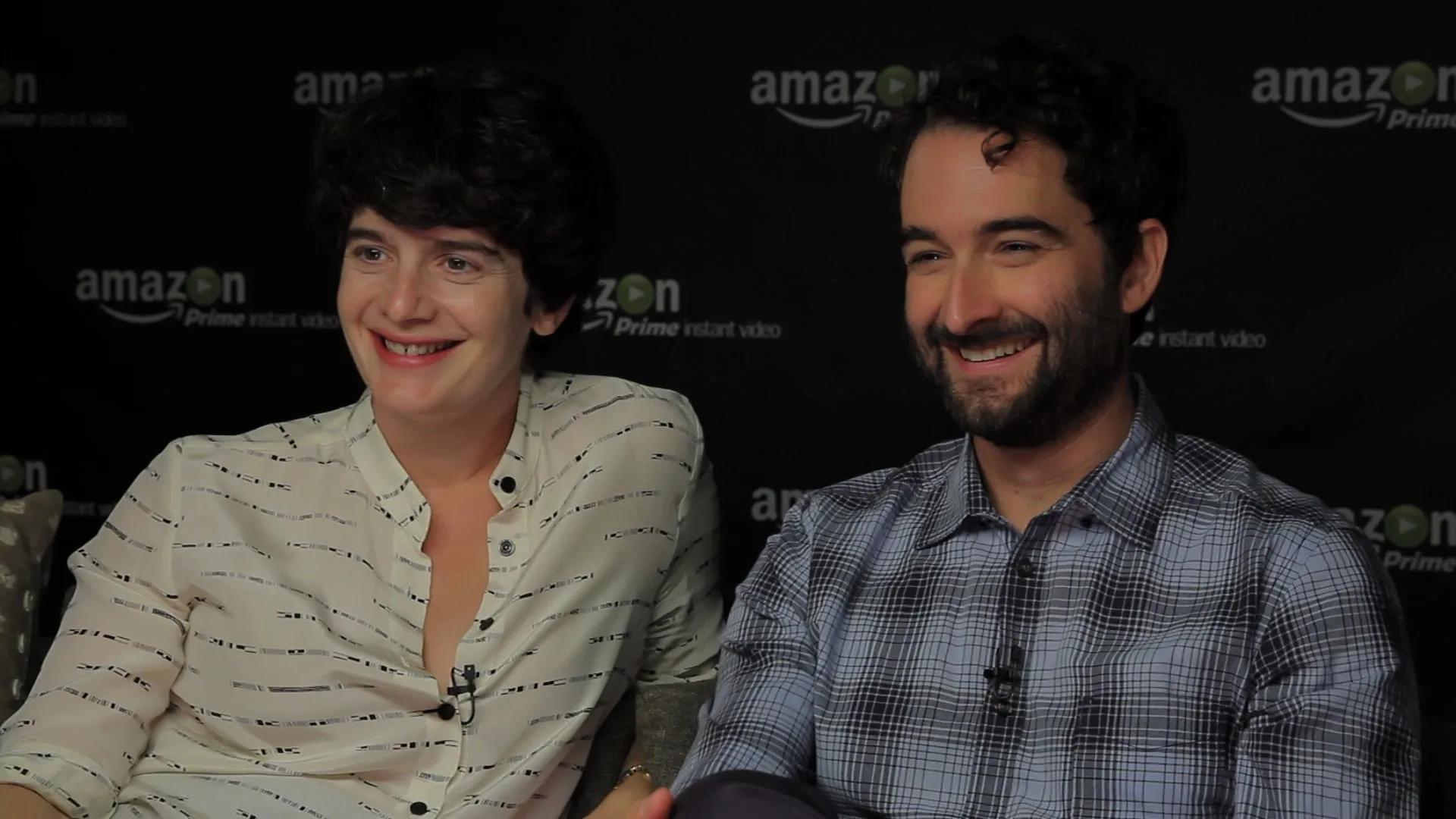 Gaby Hoffmann and Jay Duplass in IMDb: What to Watch (2013)