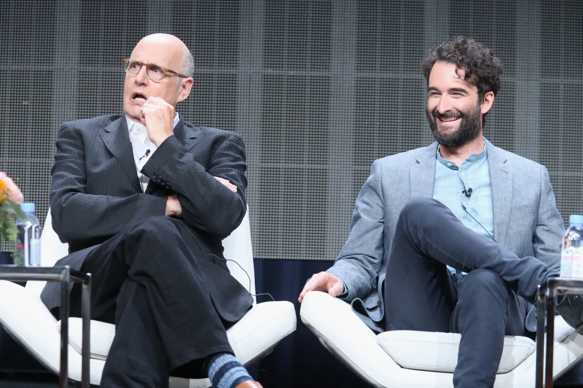 Jeffrey Tambor and Jay Duplass at an event for Transparent (2014)