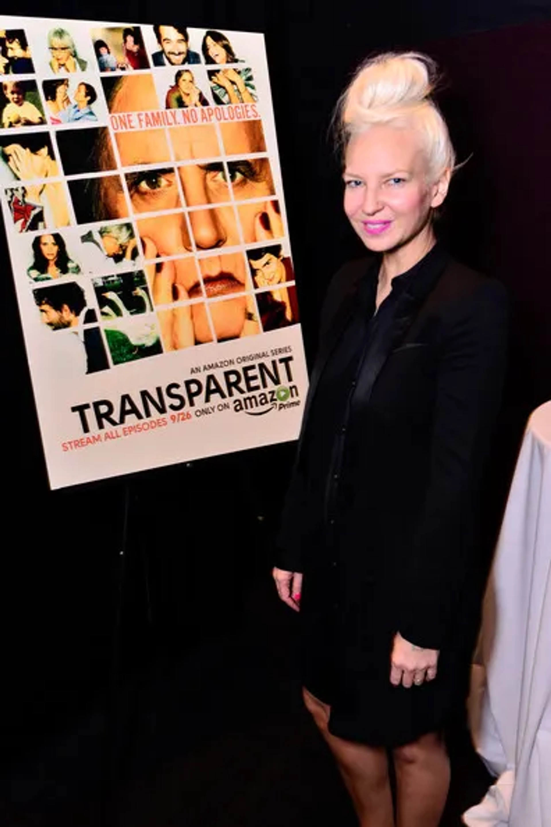 Sia at an event for Transparent (2014)