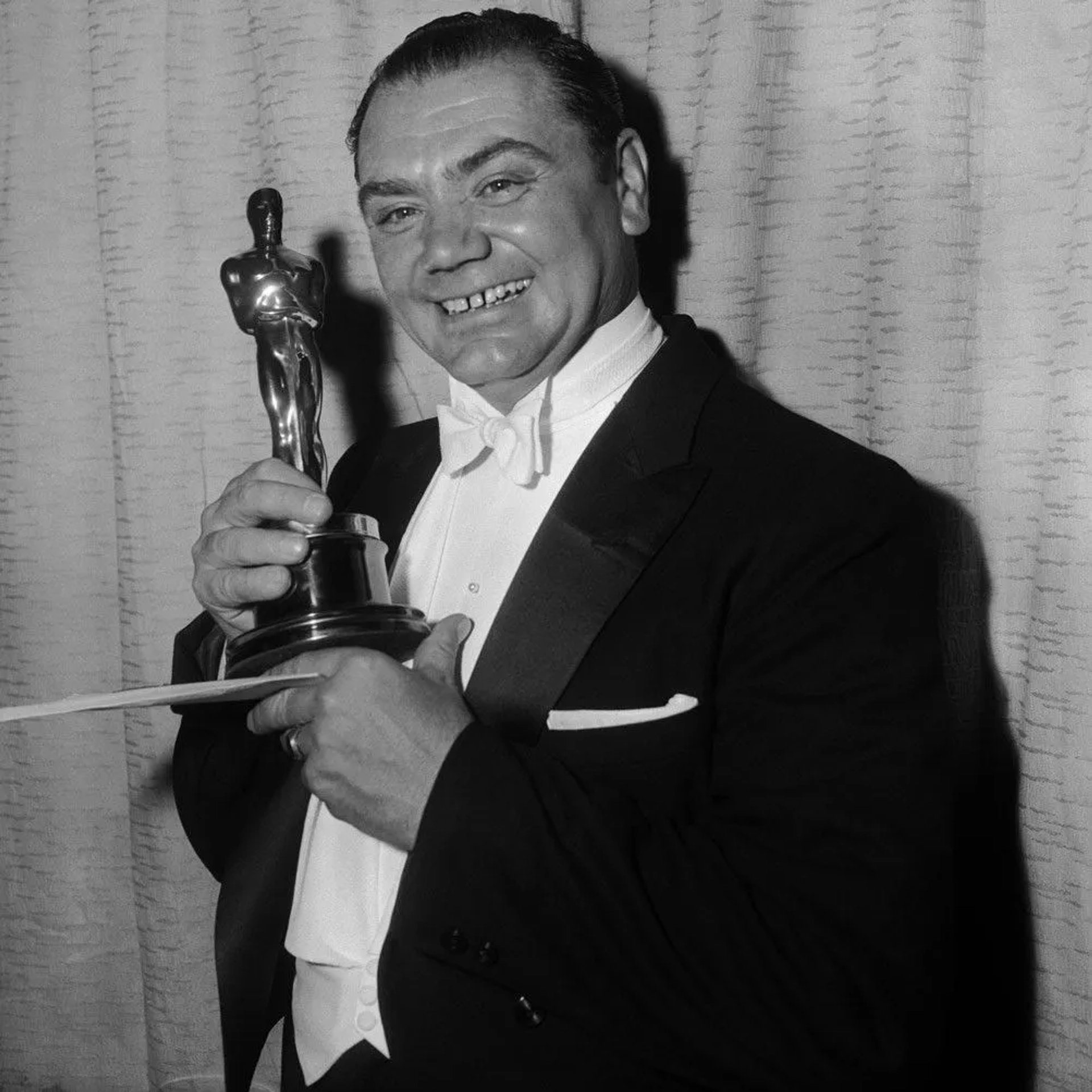 Ernest Borgnine at an event for Marty (1955)