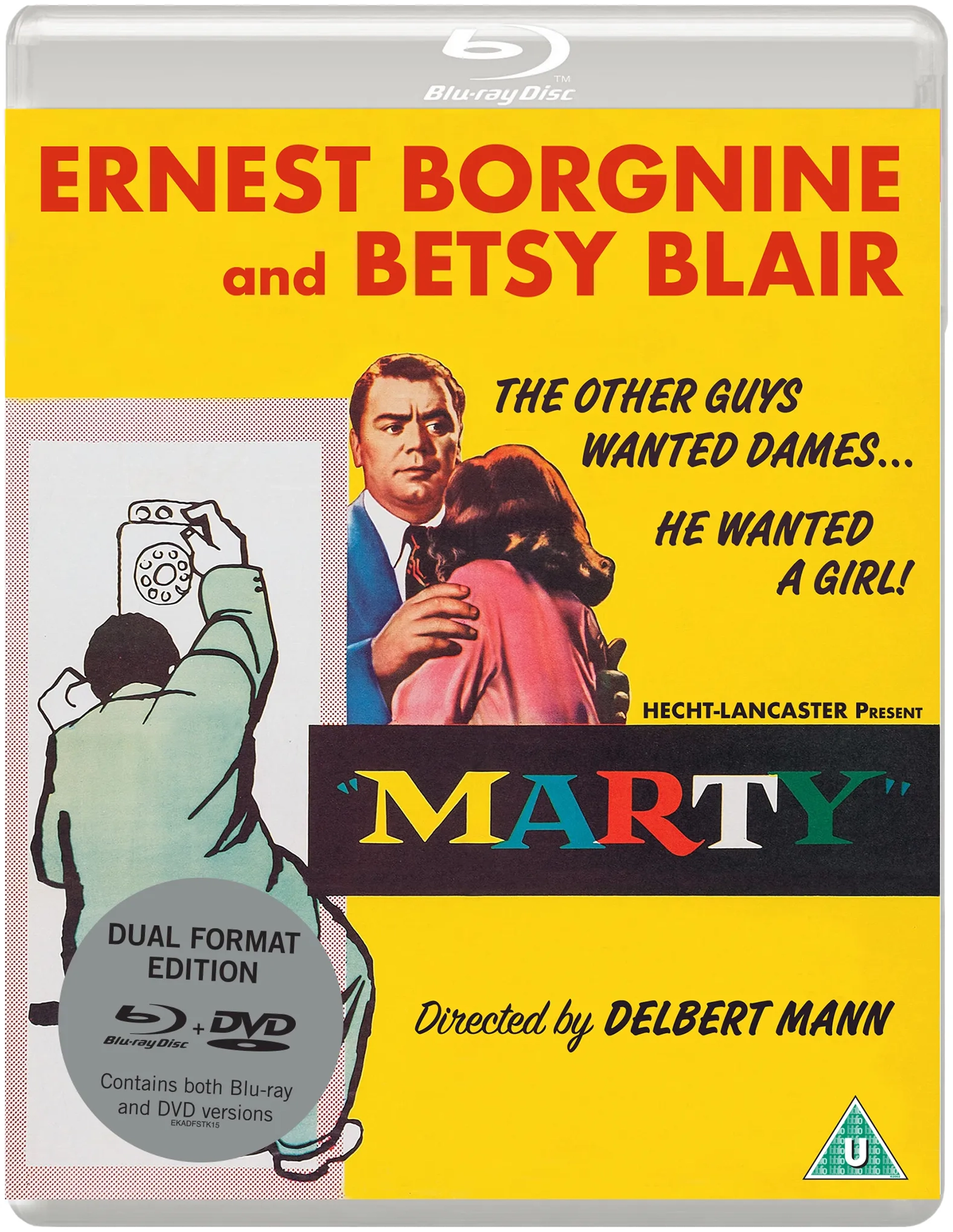 Ernest Borgnine and Betsy Blair in Marty (1955)