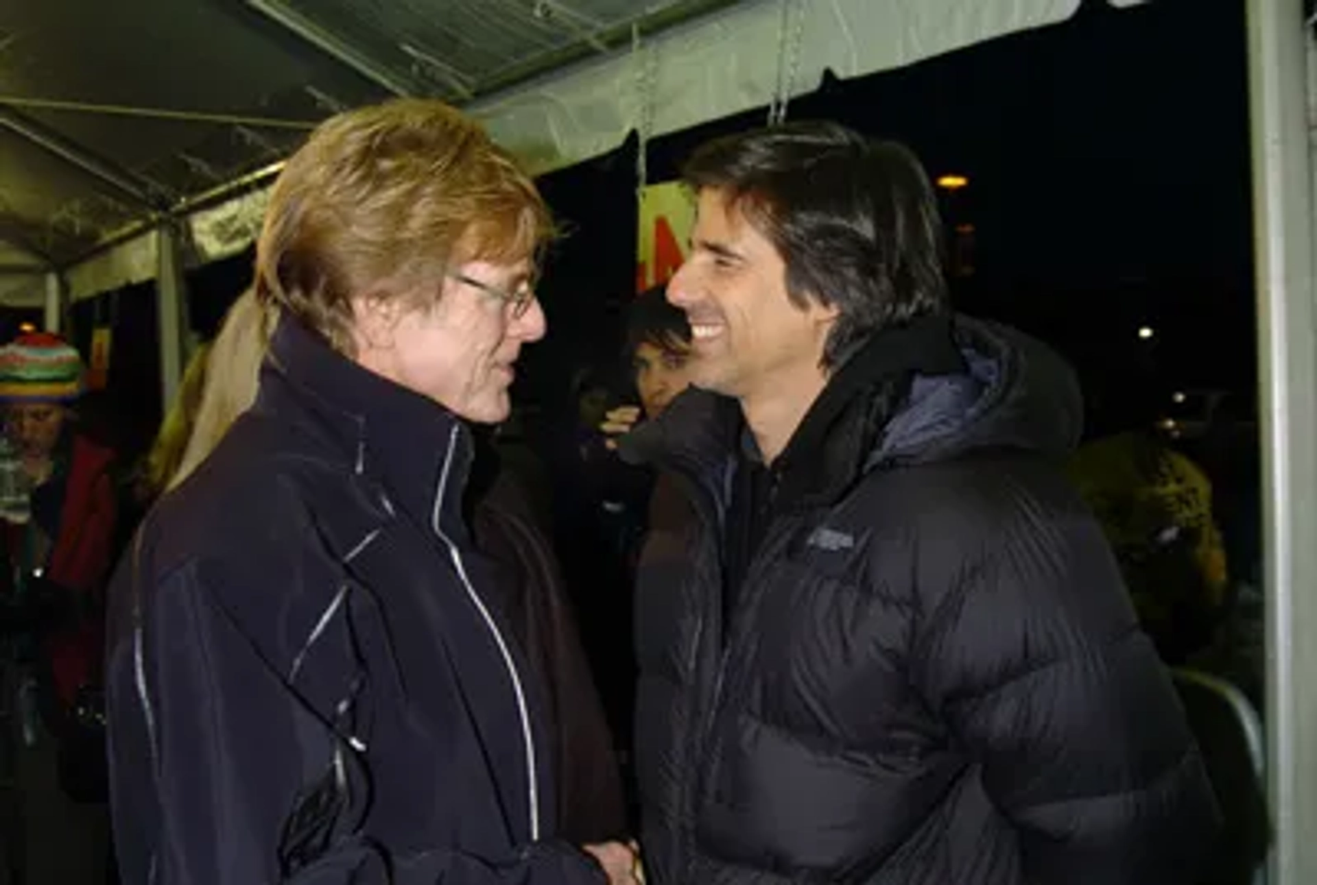 Robert Redford and Walter Salles at an event for The Motorcycle Diaries (2004)