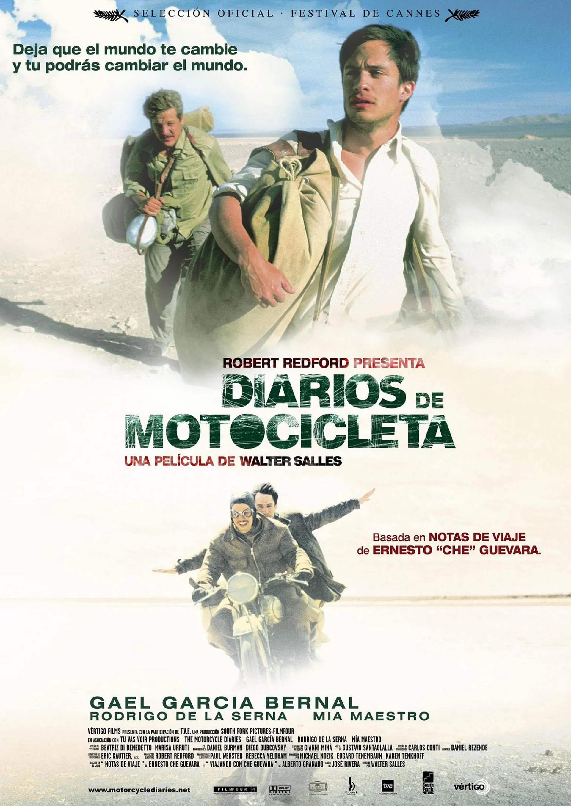 Rodrigo de la Serna and Gael García Bernal in The Motorcycle Diaries (2004)