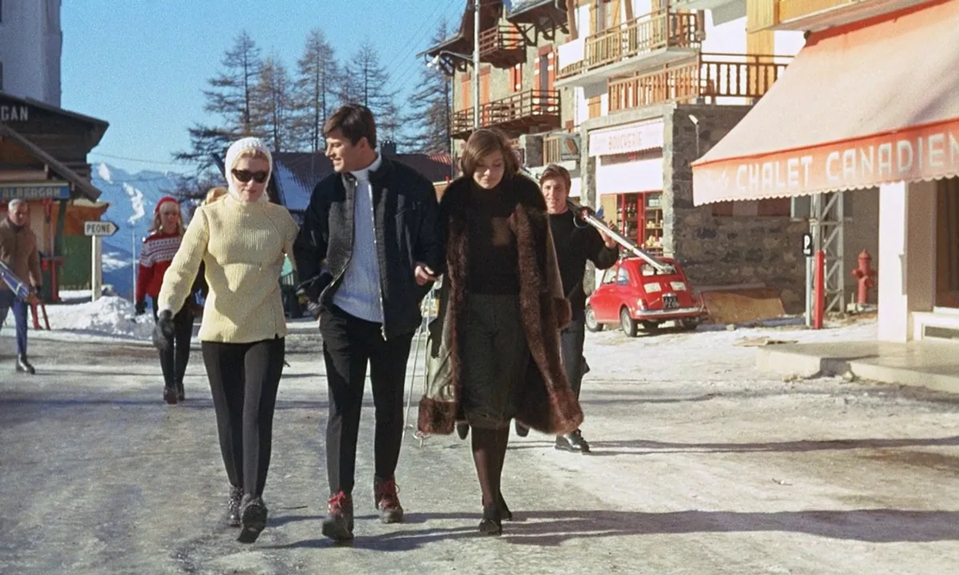 Catherine Deneuve, Macha Méril, and Jean Sorel in Belle de Jour (1967)