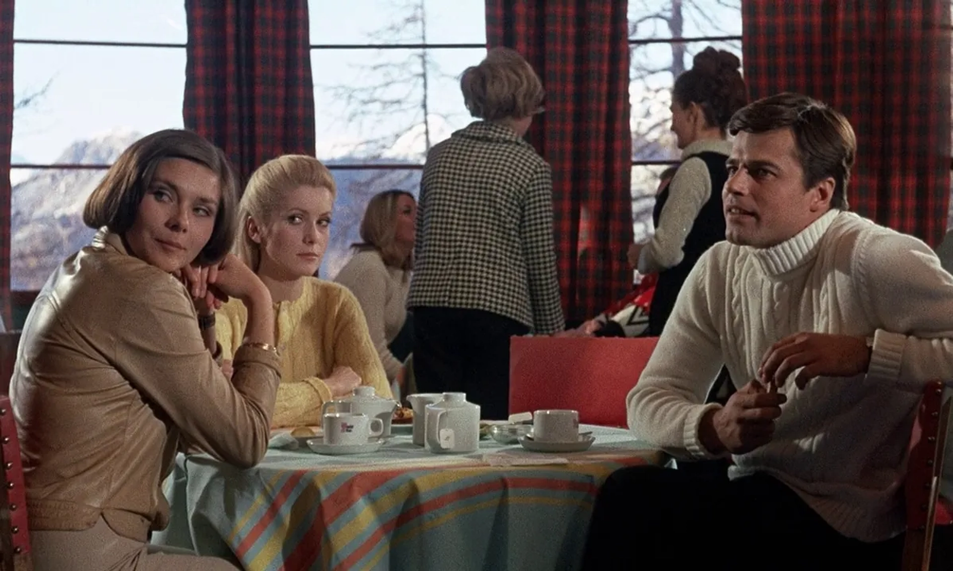 Catherine Deneuve, Macha Méril, and Jean Sorel in Belle de Jour (1967)