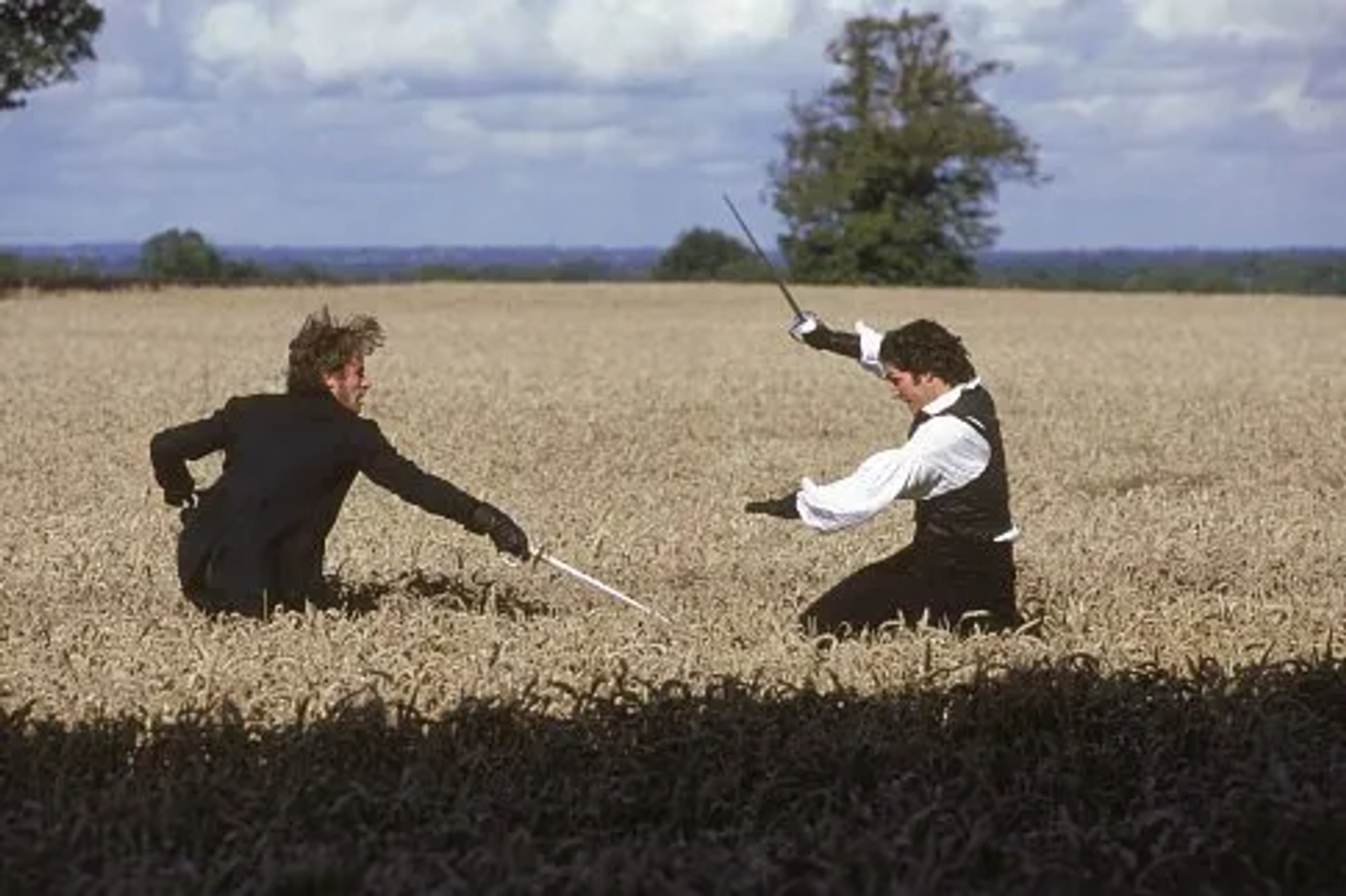 Jim Caviezel and Guy Pearce in The Count of Monte Cristo (2002)