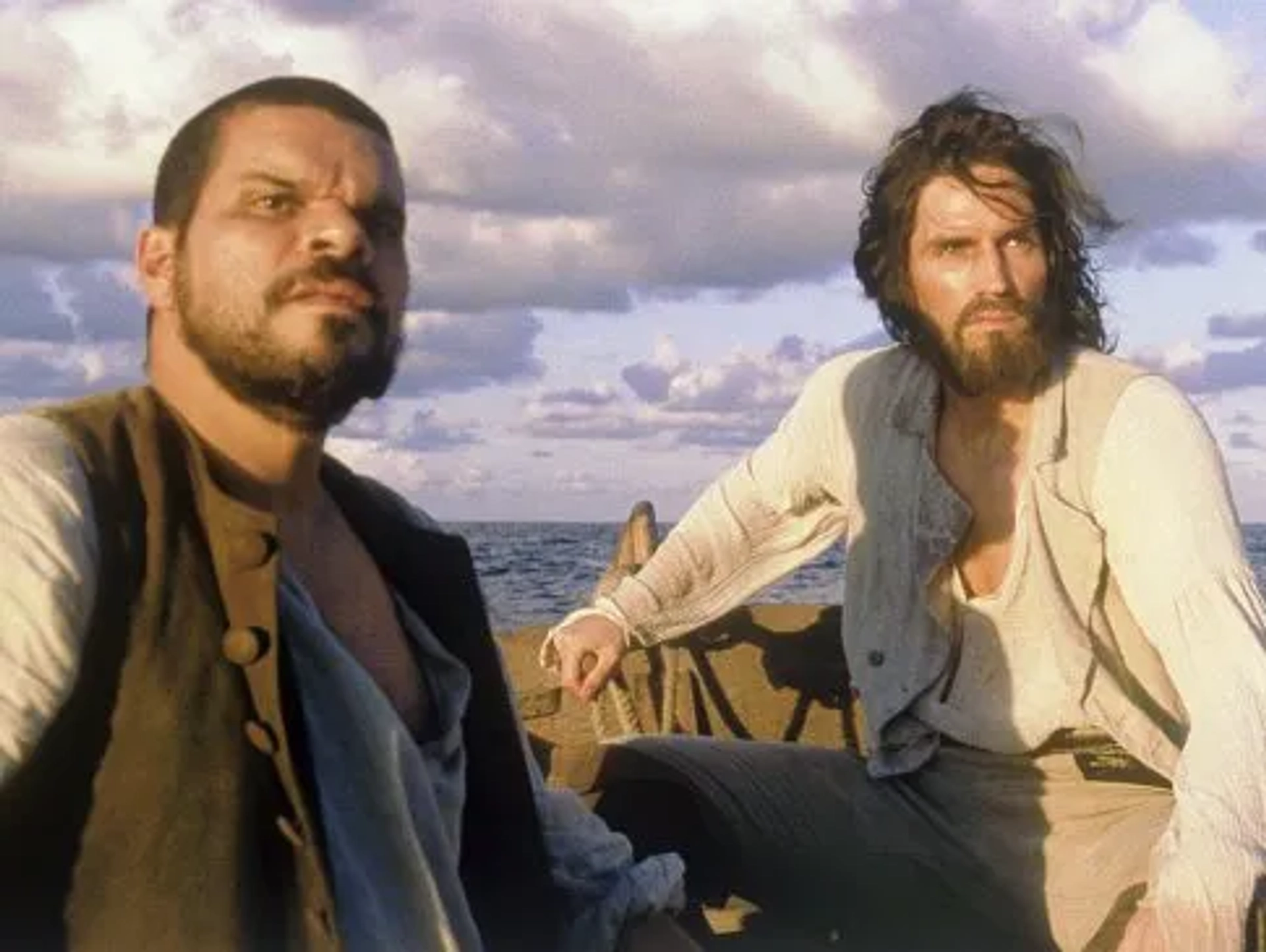 Jim Caviezel and Luis Guzmán in The Count of Monte Cristo (2002)