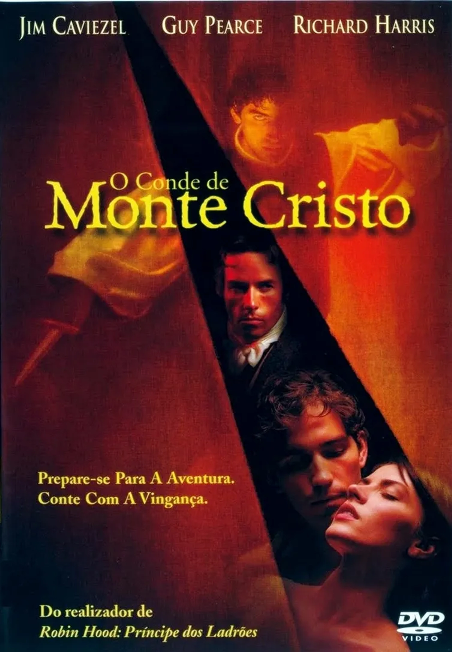 Jim Caviezel, Guy Pearce, and Dagmara Dominczyk in The Count of Monte Cristo (2002)