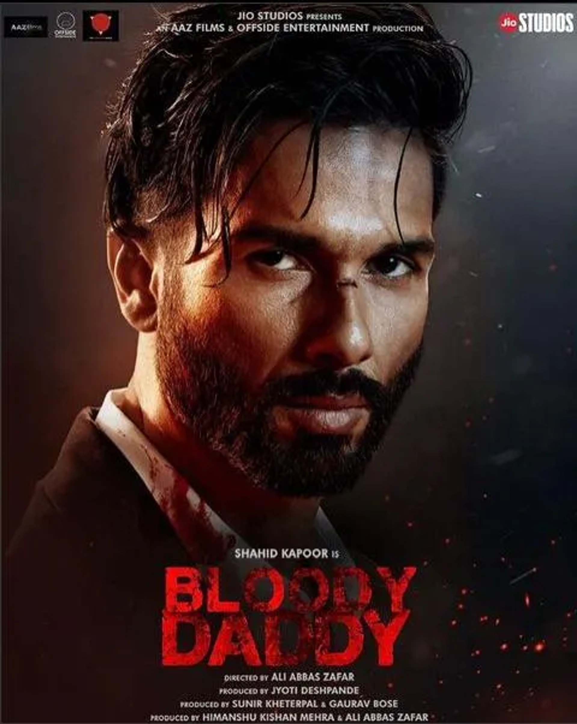 Shahid Kapoor in Bloody Daddy (2023)