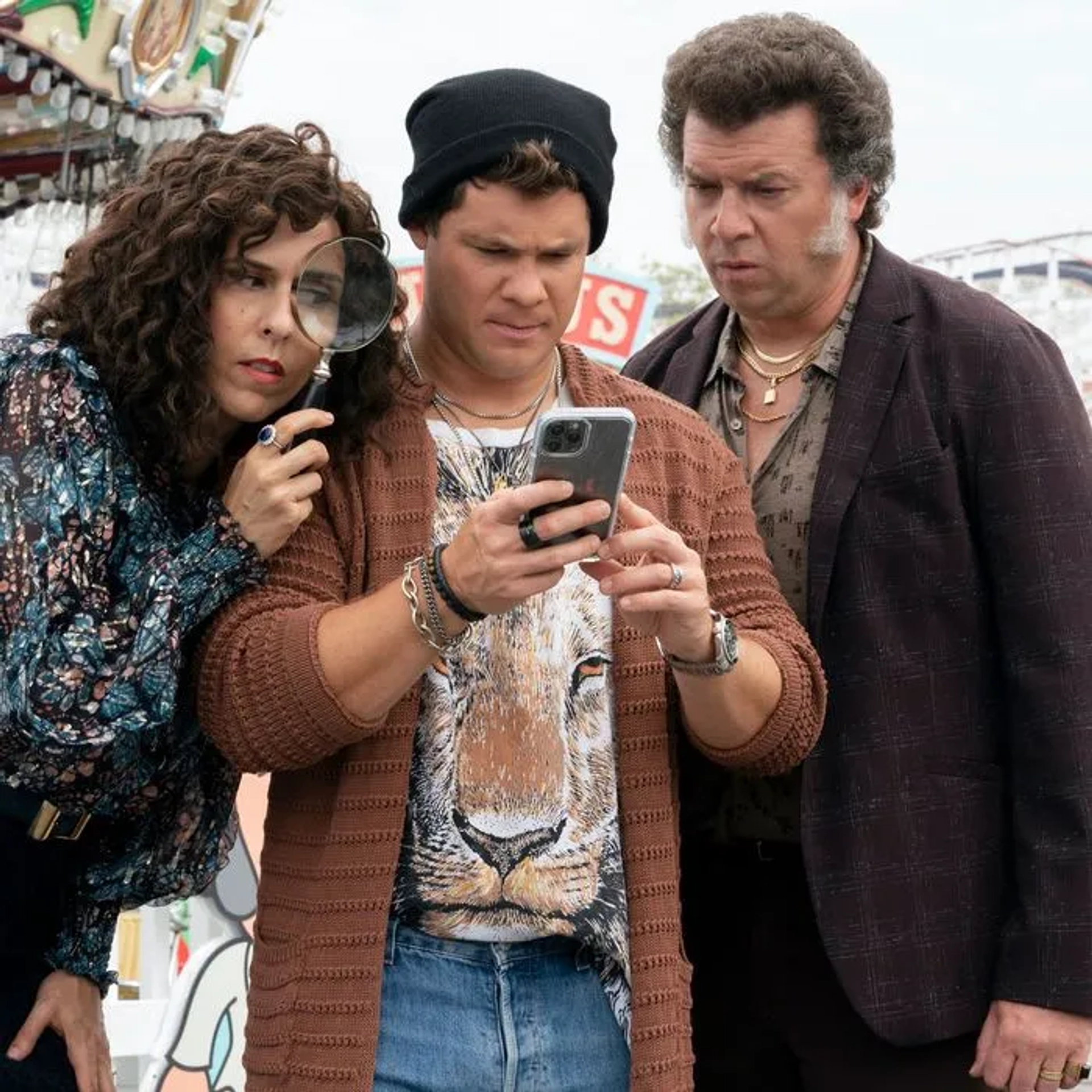 Edi Patterson, Danny McBride, and Adam Devine in The Righteous Gemstones: For He Is a Liar and the Father of Lies (2022)