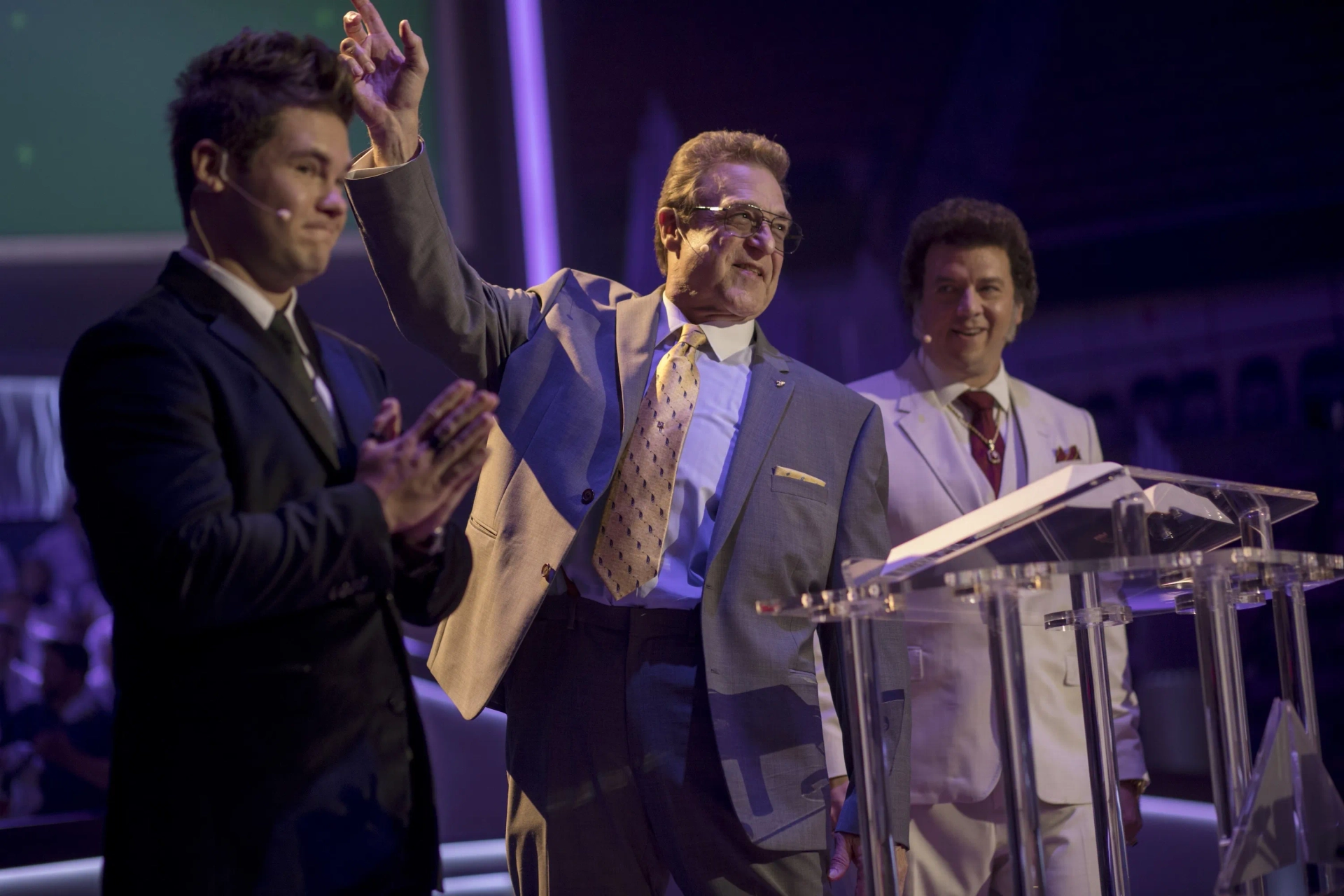 John Goodman, Danny McBride, and Adam Devine in The Righteous Gemstones (2019)