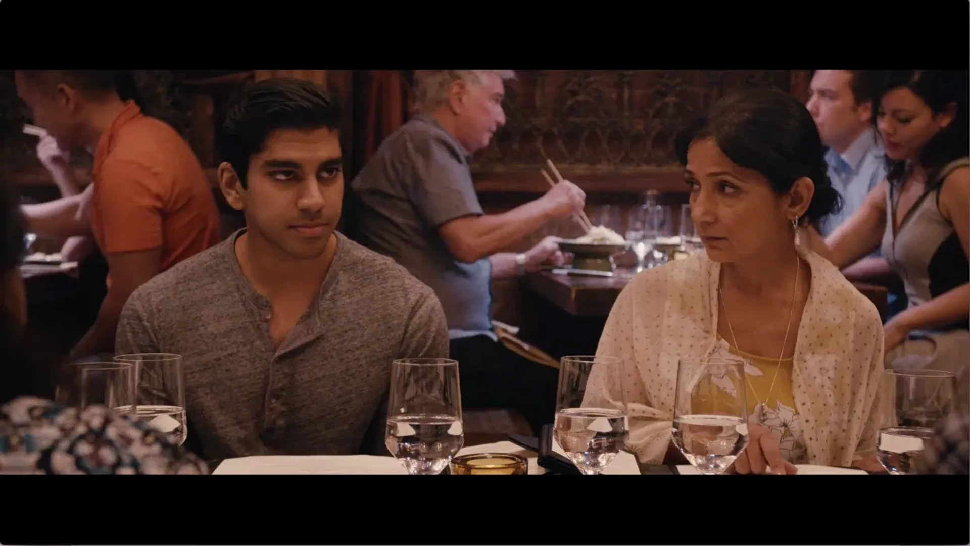 Mona Sishodia and Harris Gani in Master of None (2015)