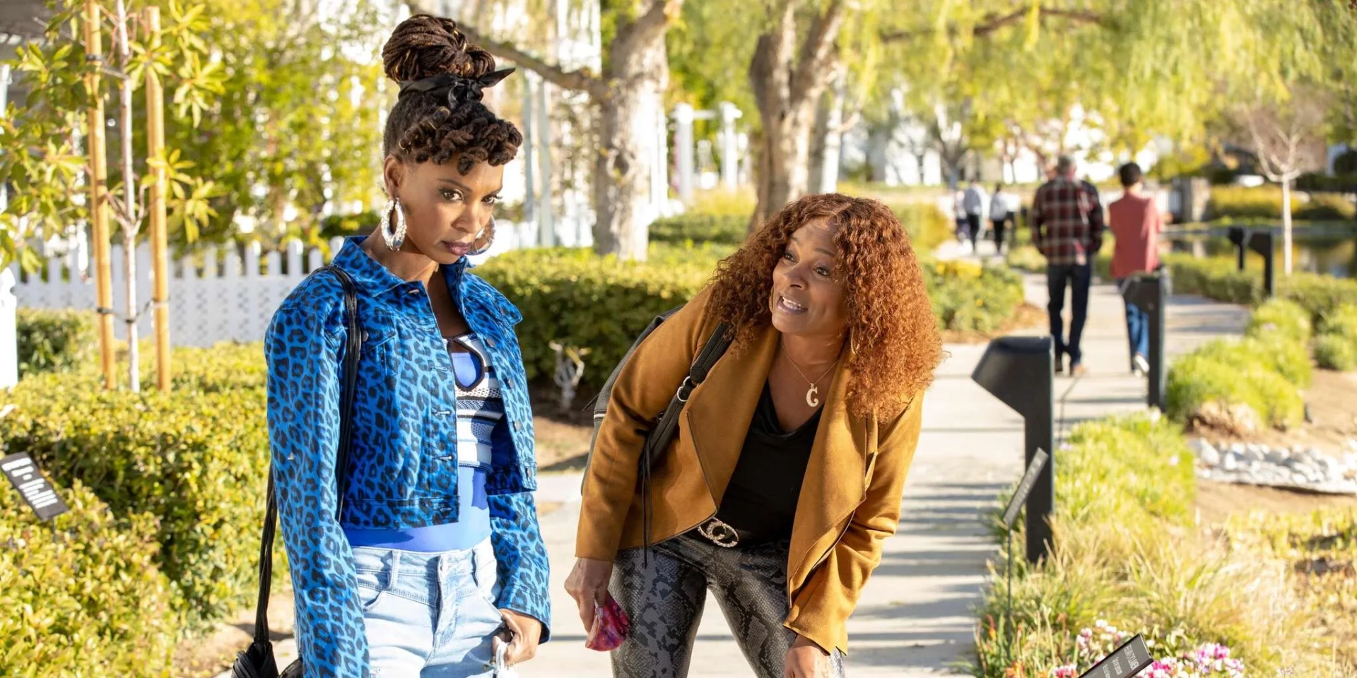 Vanessa Bell Calloway and Shanola Hampton in Shameless: Survivors (2021)