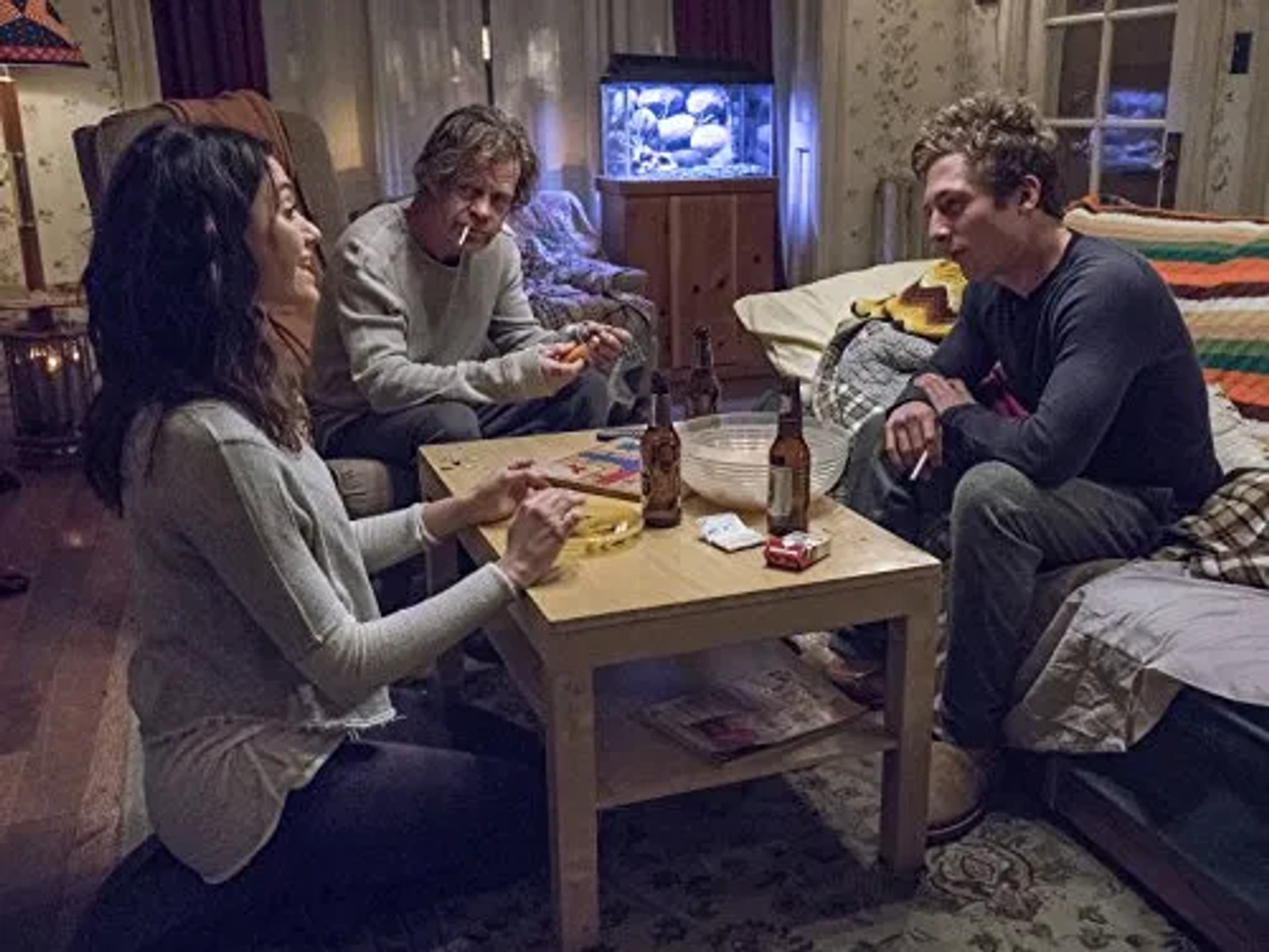 William H. Macy, Emmy Rossum, and Jeremy Allen White in Shameless (2011)