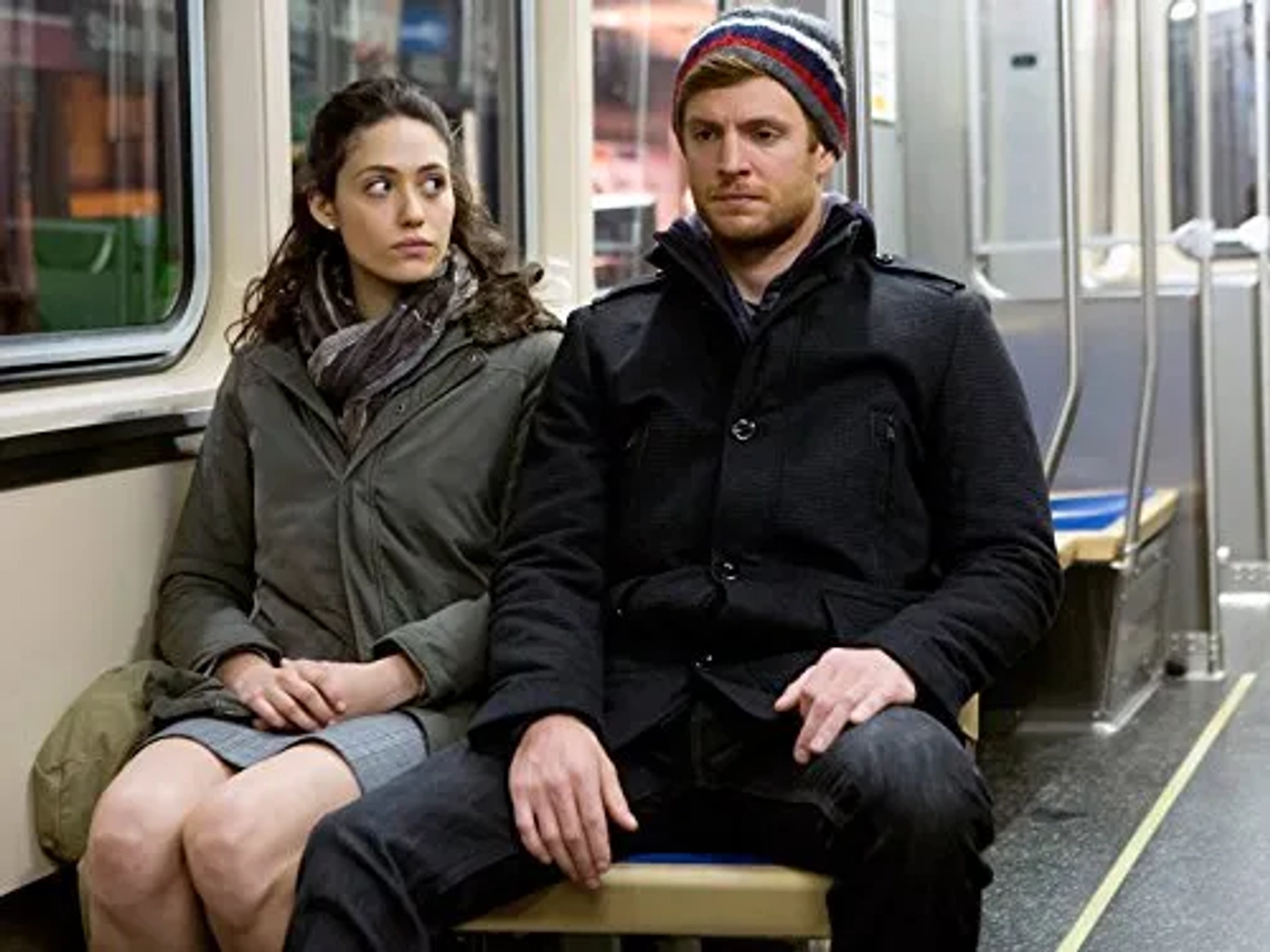 Emmy Rossum and Nick Gehlfuss in Shameless (2011)