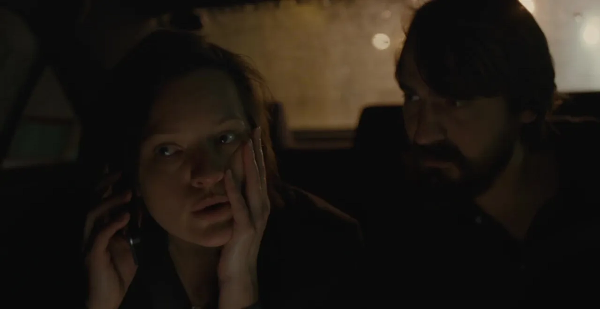 Elisabeth Moss and Ewen Leslie in Top of the Lake (2013)