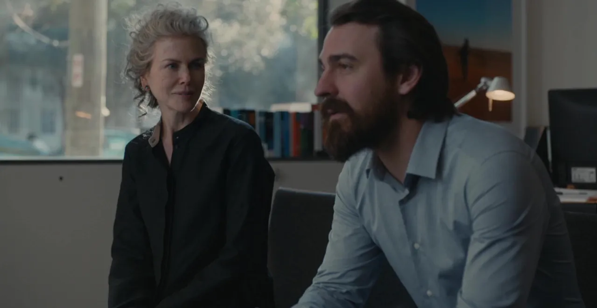 Nicole Kidman and Ewen Leslie in Top of the Lake (2013)