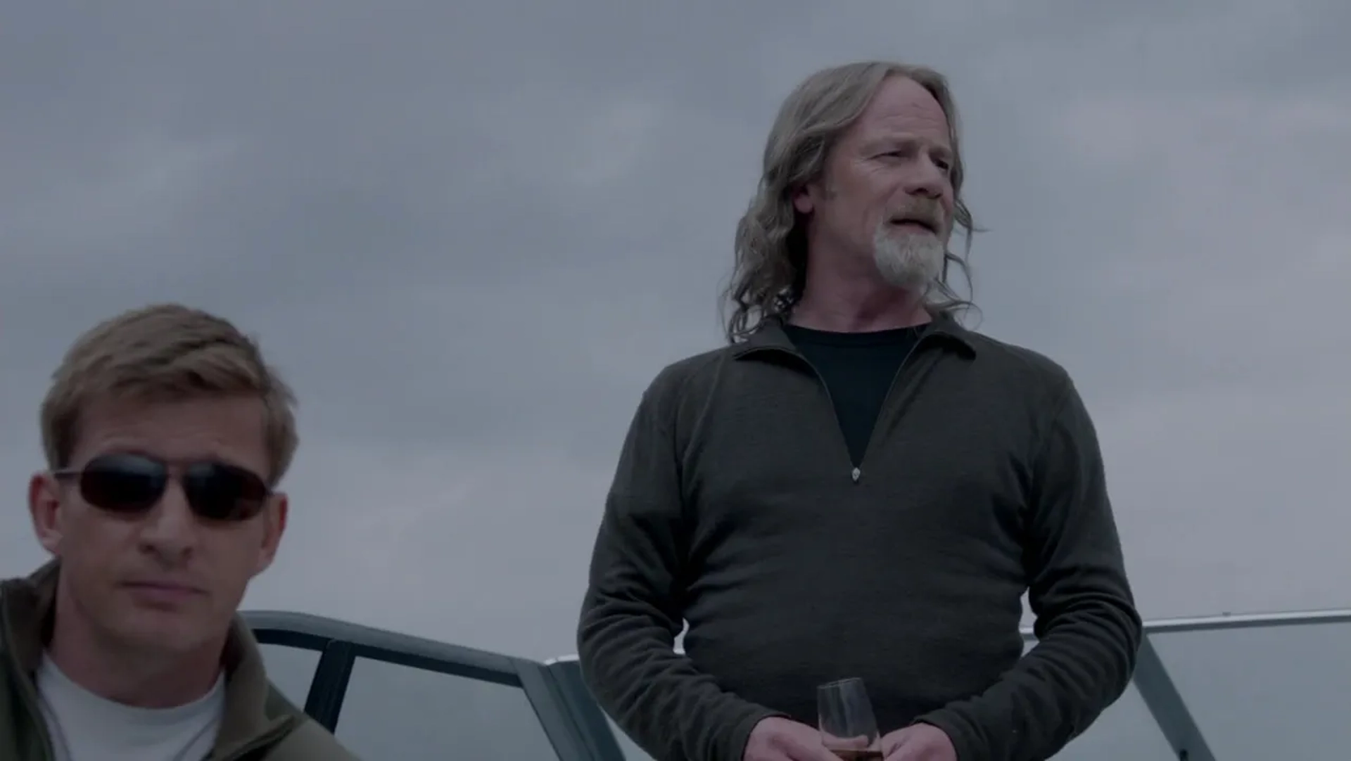 Peter Mullan and David Wenham in Top of the Lake (2013)