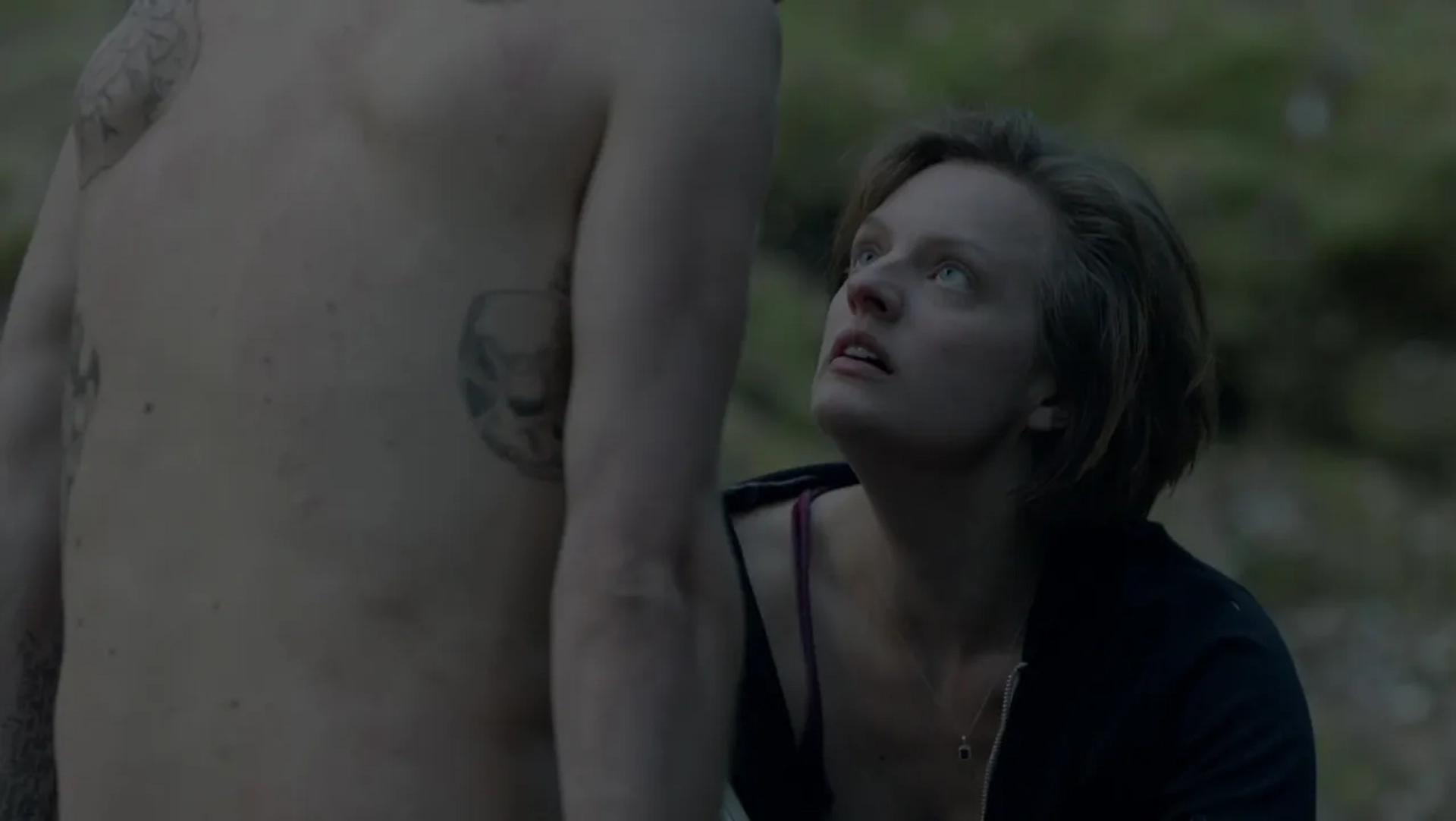 Elisabeth Moss and Thomas M. Wright in Top of the Lake (2013)