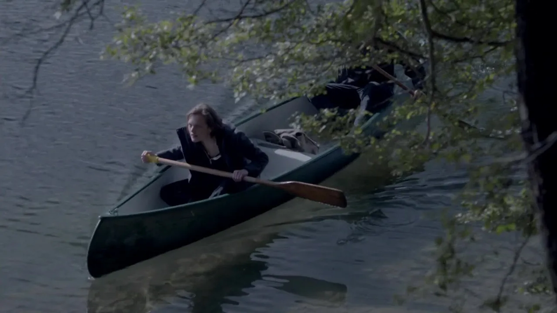 Elisabeth Moss and Thomas M. Wright in Top of the Lake (2013)