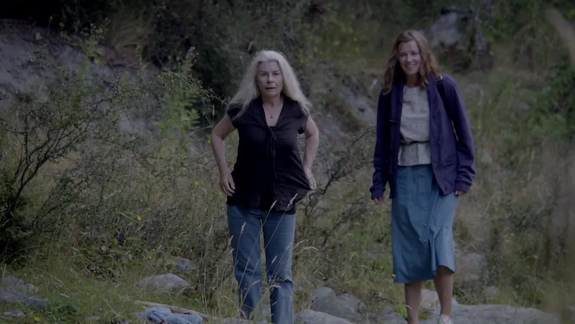 Lucy Lawless and Robyn Nevin in Top of the Lake (2013)