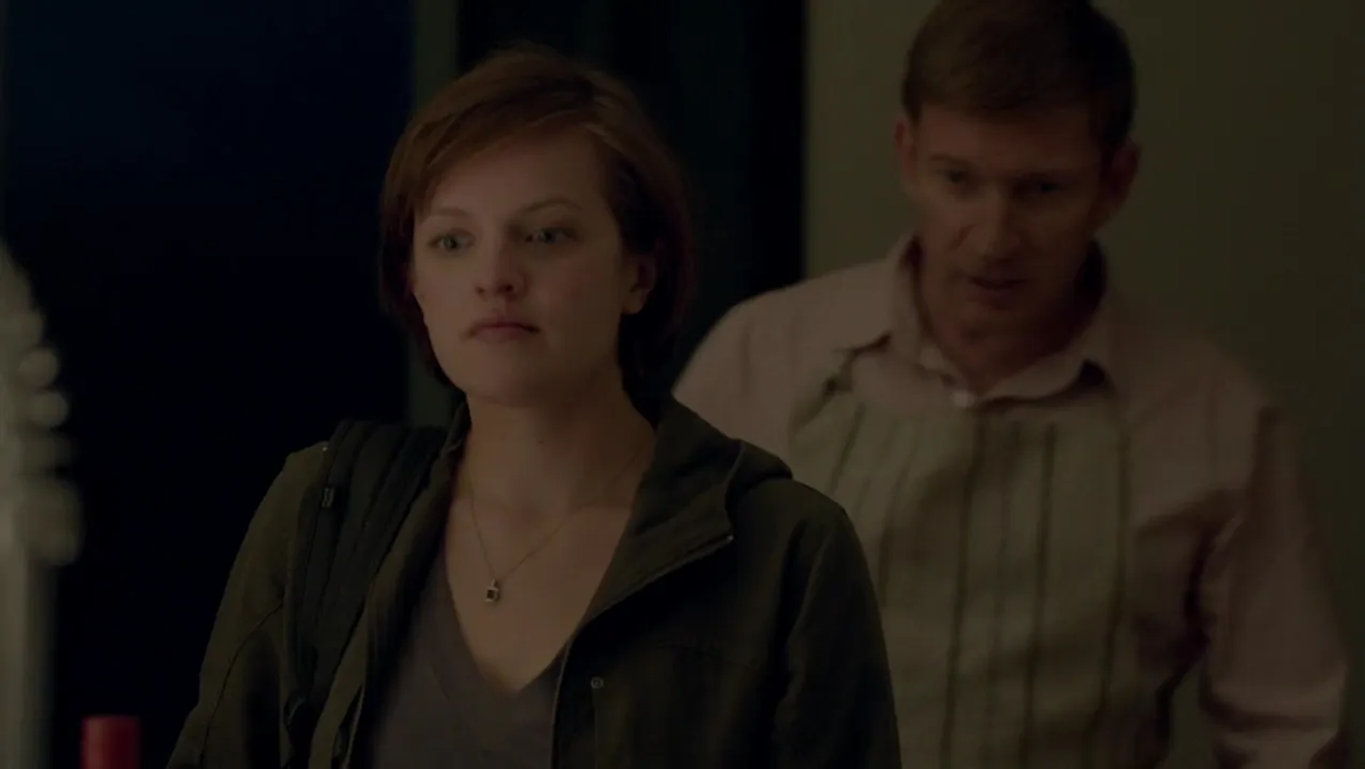 Elisabeth Moss and David Wenham in Top of the Lake (2013)