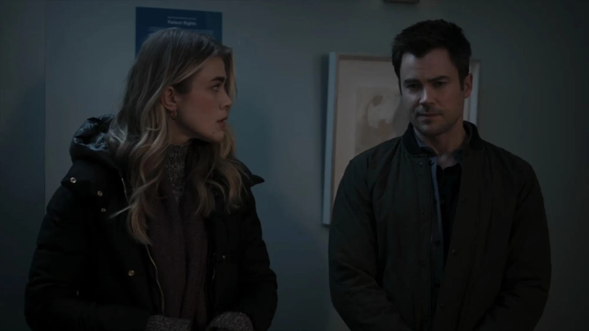 Matt Long and Melissa Roxburgh in Manifest: Go-Around (2022)